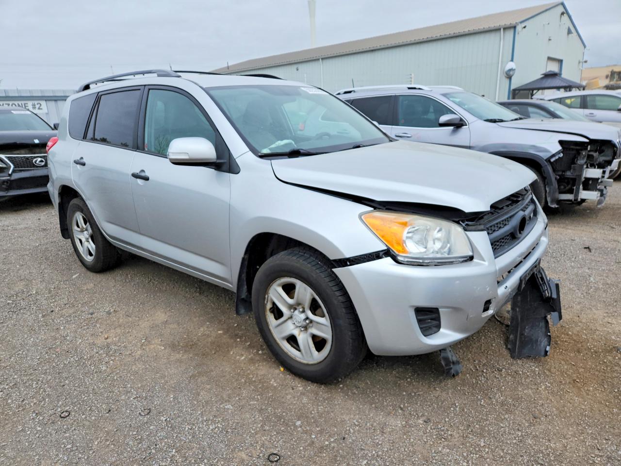 2010 Toyota Rav4 Base Silver vin: 2T3BK4DV2AW023163