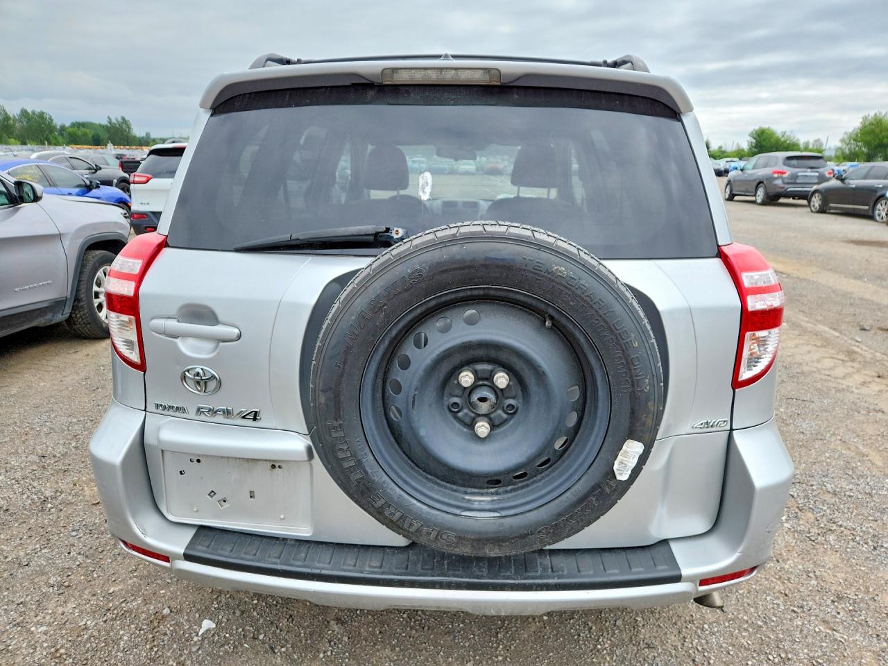 2010 Toyota Rav4 Base Silver vin: 2T3BK4DV2AW023163