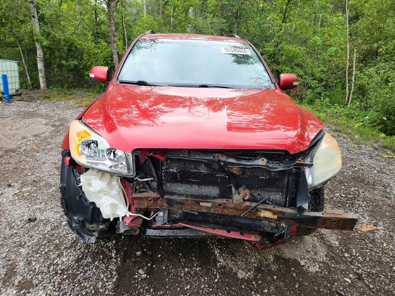 2010 Toyota Rav4 Base Красный vin: 2T3BK4DV2AW029304