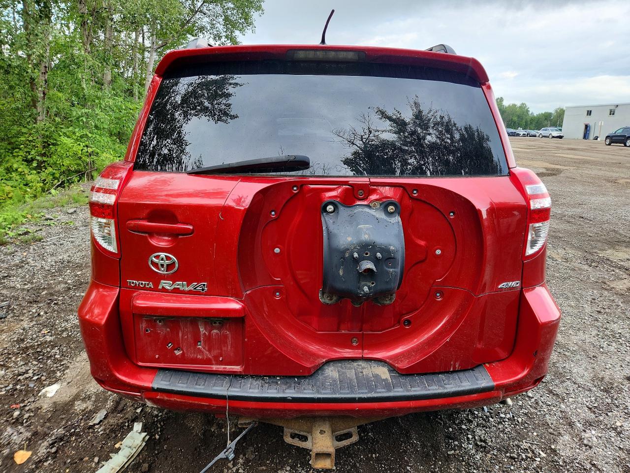 2010 Toyota Rav4 Base Красный vin: 2T3BK4DV2AW029304