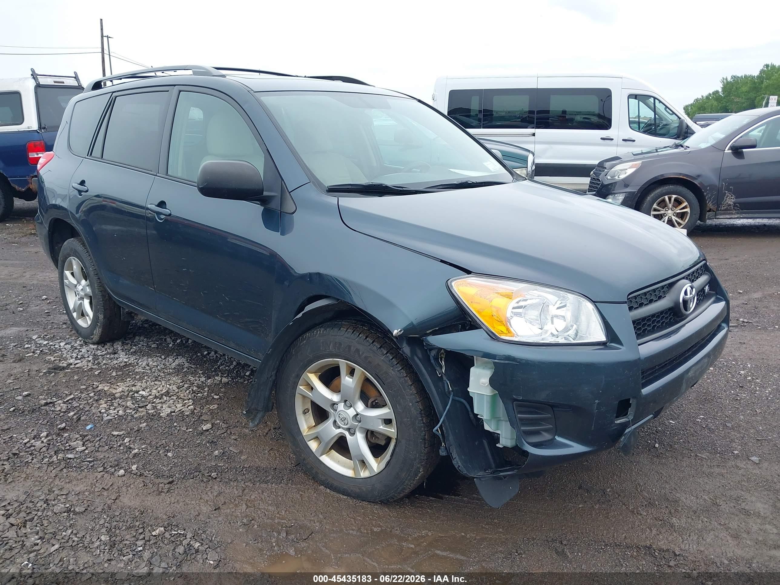 2011 Toyota Rav4 Base V6 Green vin: 2T3BK4DV2BW042717