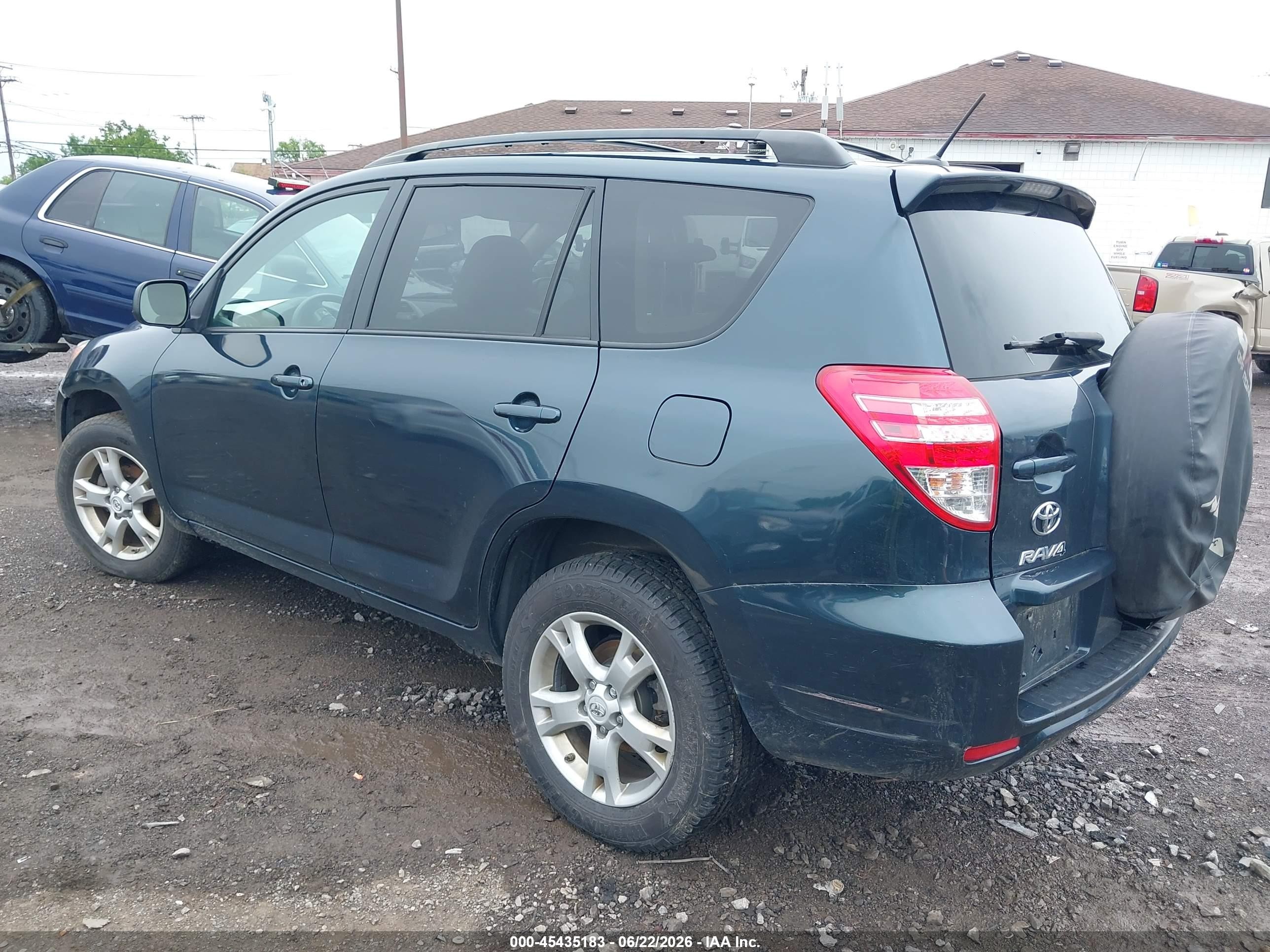 2011 Toyota Rav4 Base V6 Green vin: 2T3BK4DV2BW042717