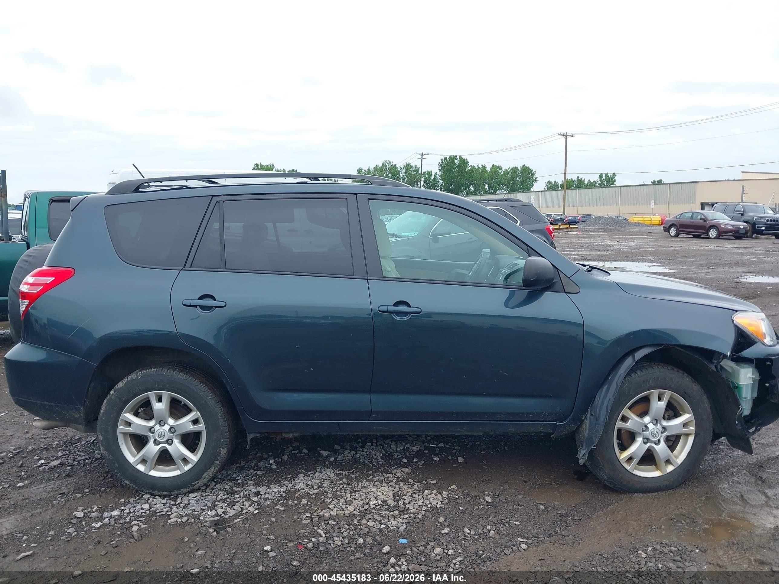 2011 Toyota Rav4 Base V6 Green vin: 2T3BK4DV2BW042717