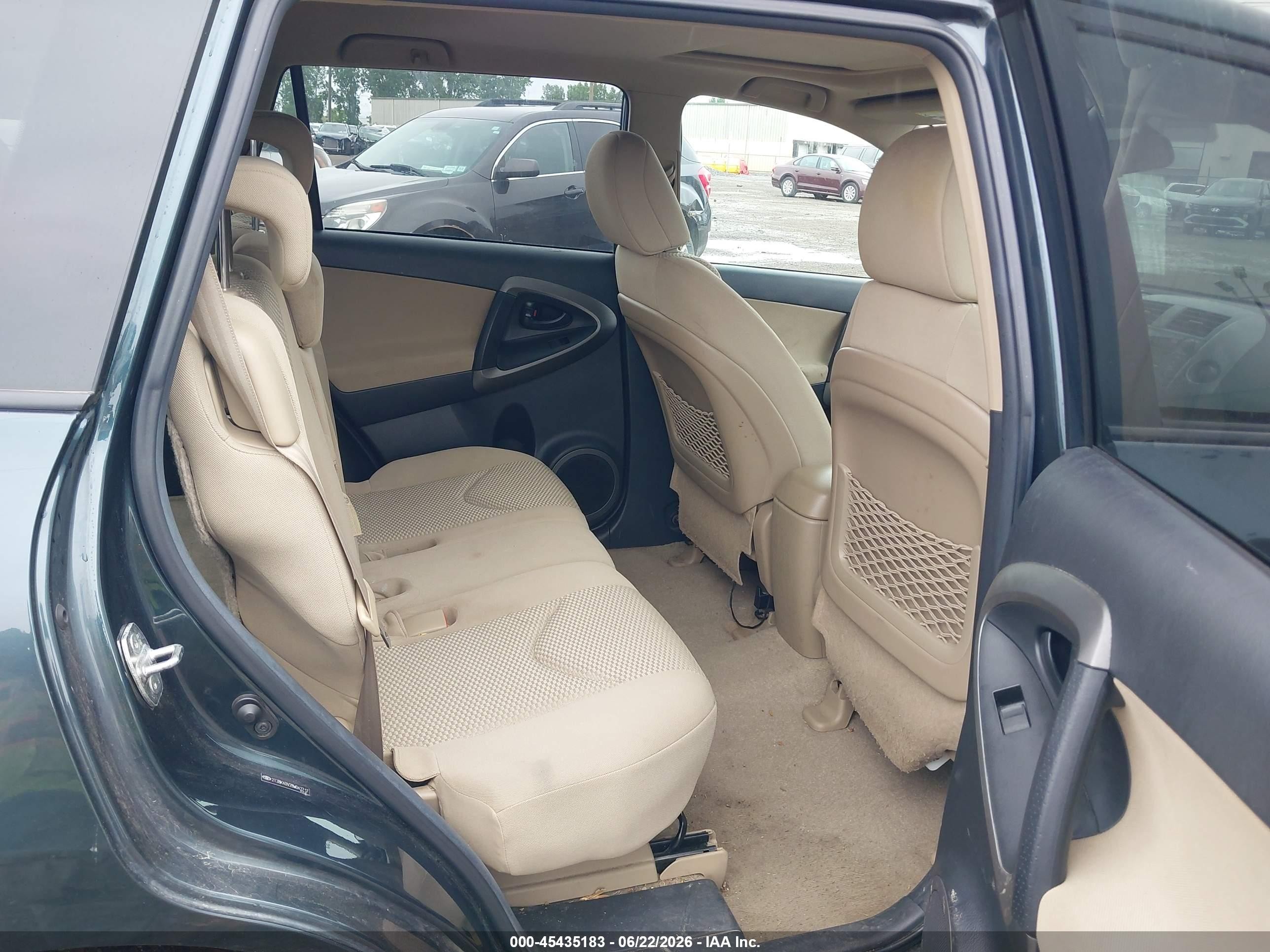 2011 Toyota Rav4 Base V6 Green vin: 2T3BK4DV2BW042717