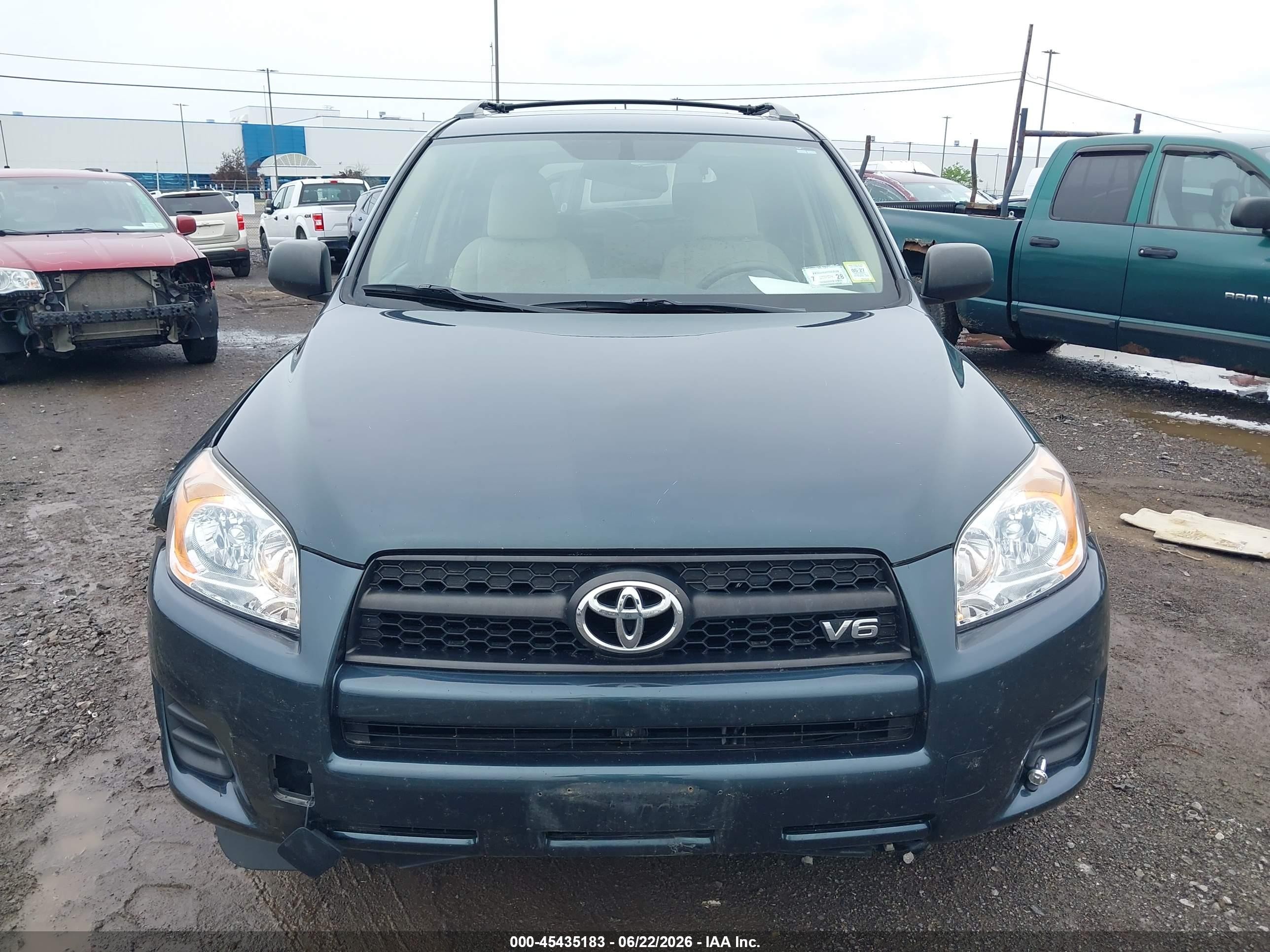 2011 Toyota Rav4 Base V6 Green vin: 2T3BK4DV2BW042717