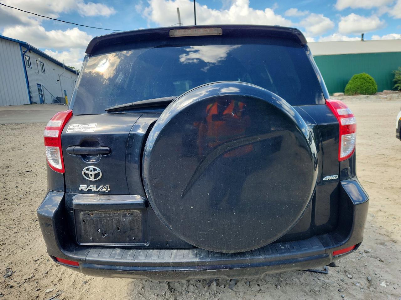 2011 Toyota Rav4 Base Black vin: 2T3BK4DV2BW050171