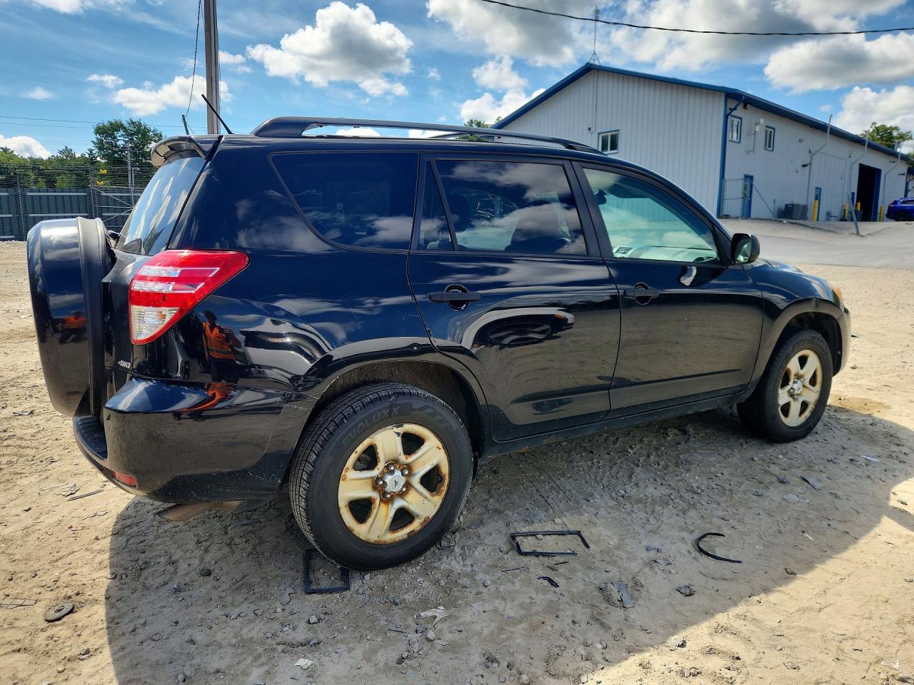 2011 Toyota Rav4 Base Black vin: 2T3BK4DV2BW050171