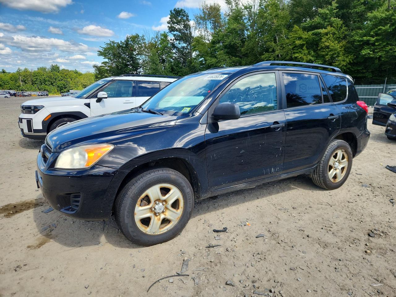 2011 Toyota Rav4 Base Black vin: 2T3BK4DV2BW050171