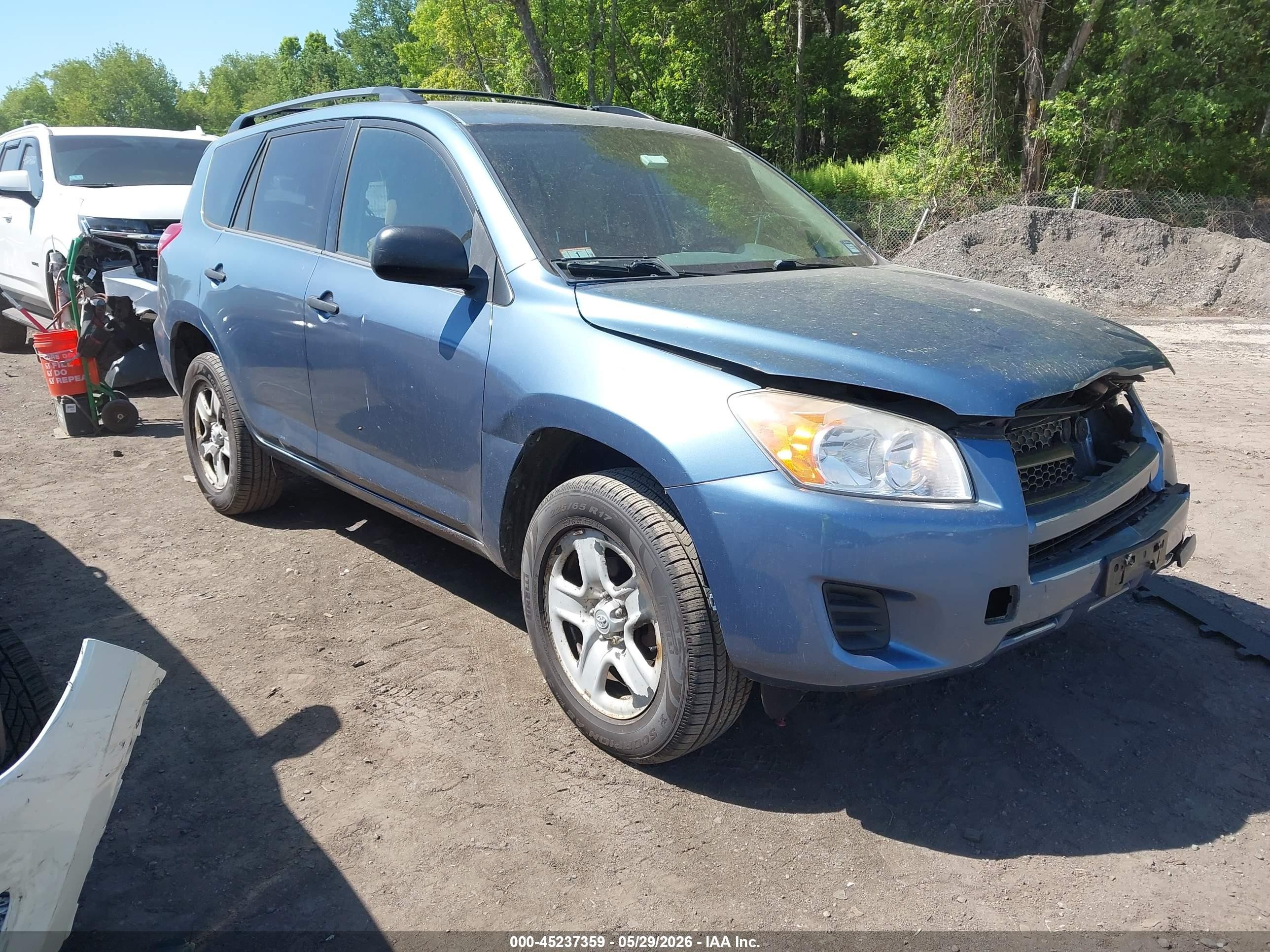 2012 Toyota Rav4 Base V6 Blue vin: 2T3BK4DV2CW073595