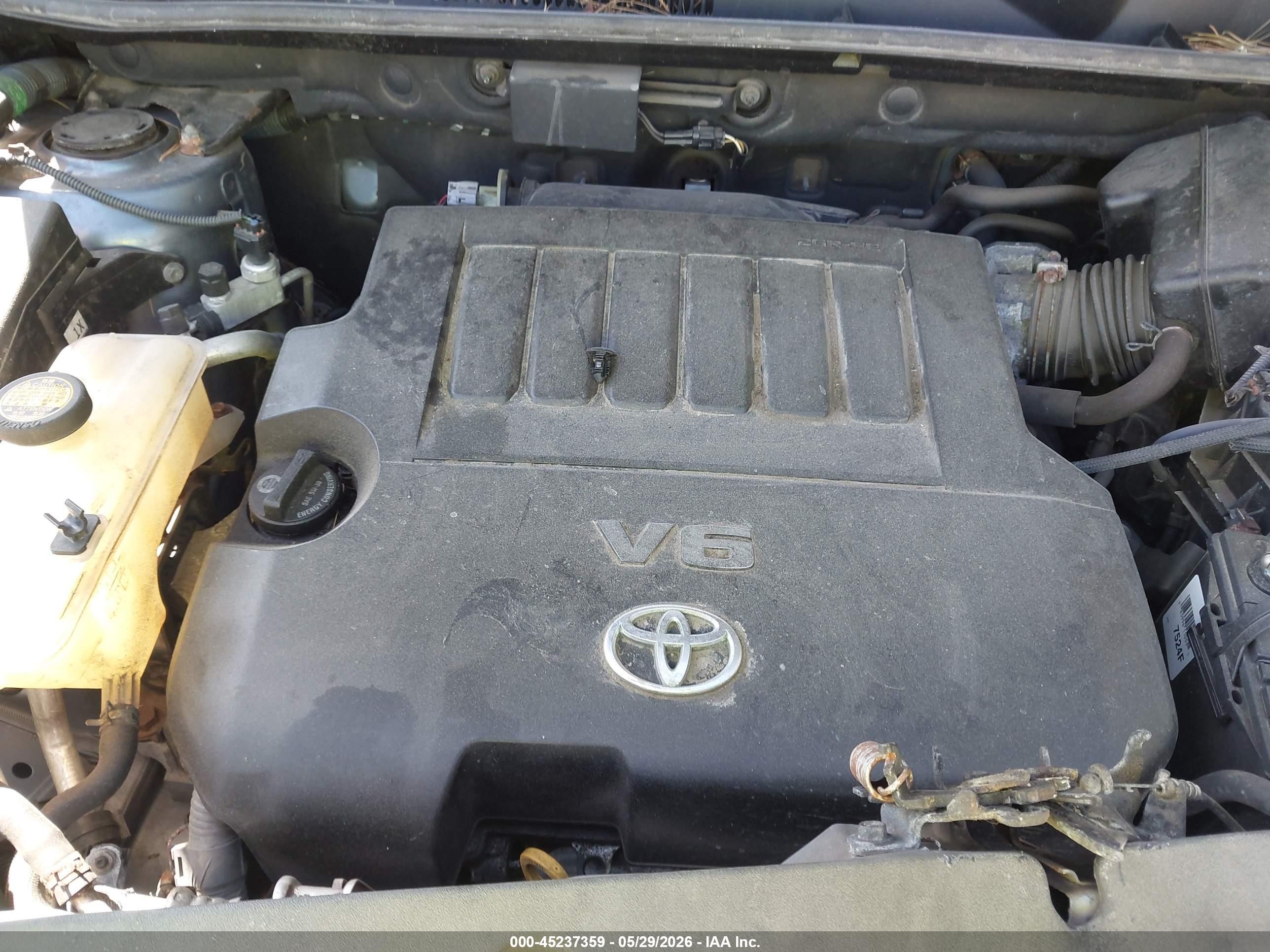 2012 Toyota Rav4 Base V6 Blue vin: 2T3BK4DV2CW073595