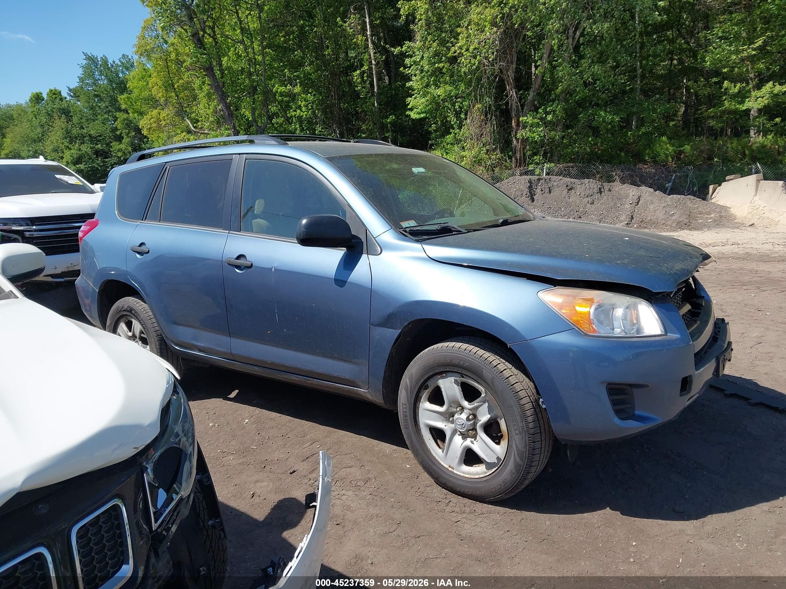 2012 Toyota Rav4 Base V6 Blue vin: 2T3BK4DV2CW073595