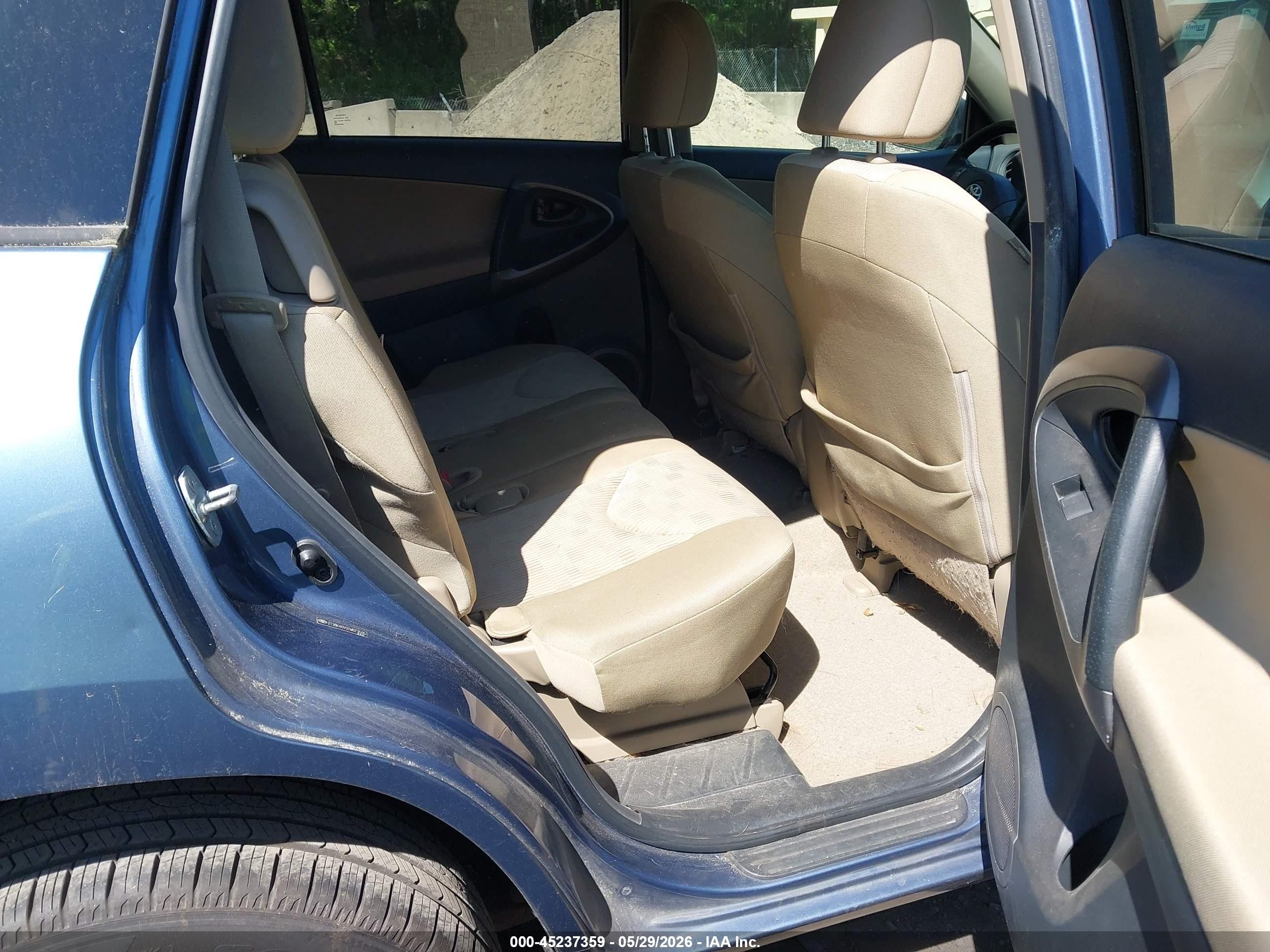 2012 Toyota Rav4 Base V6 Blue vin: 2T3BK4DV2CW073595