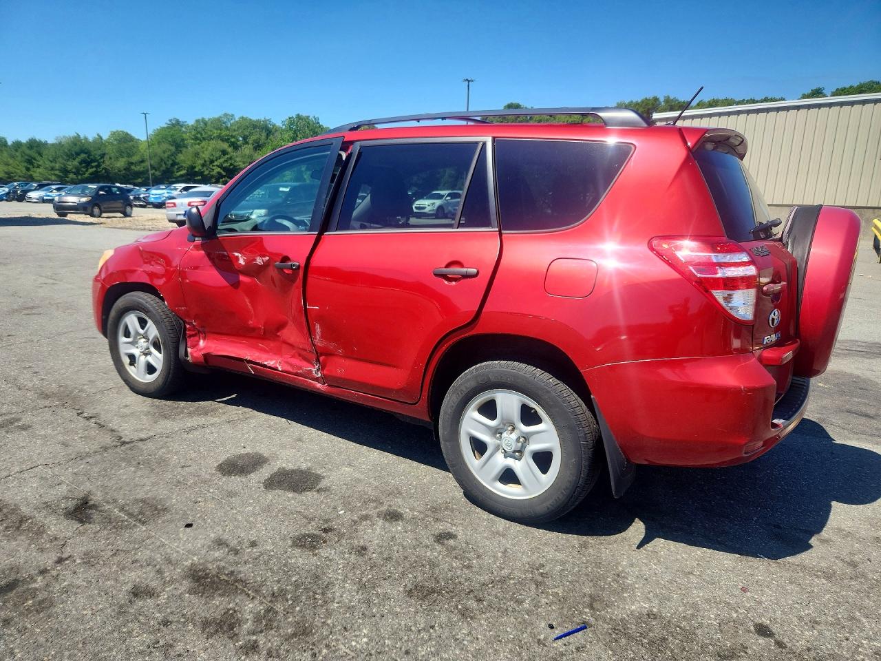2012 Toyota Rav4 Red vin: 2T3BK4DV2CW074469