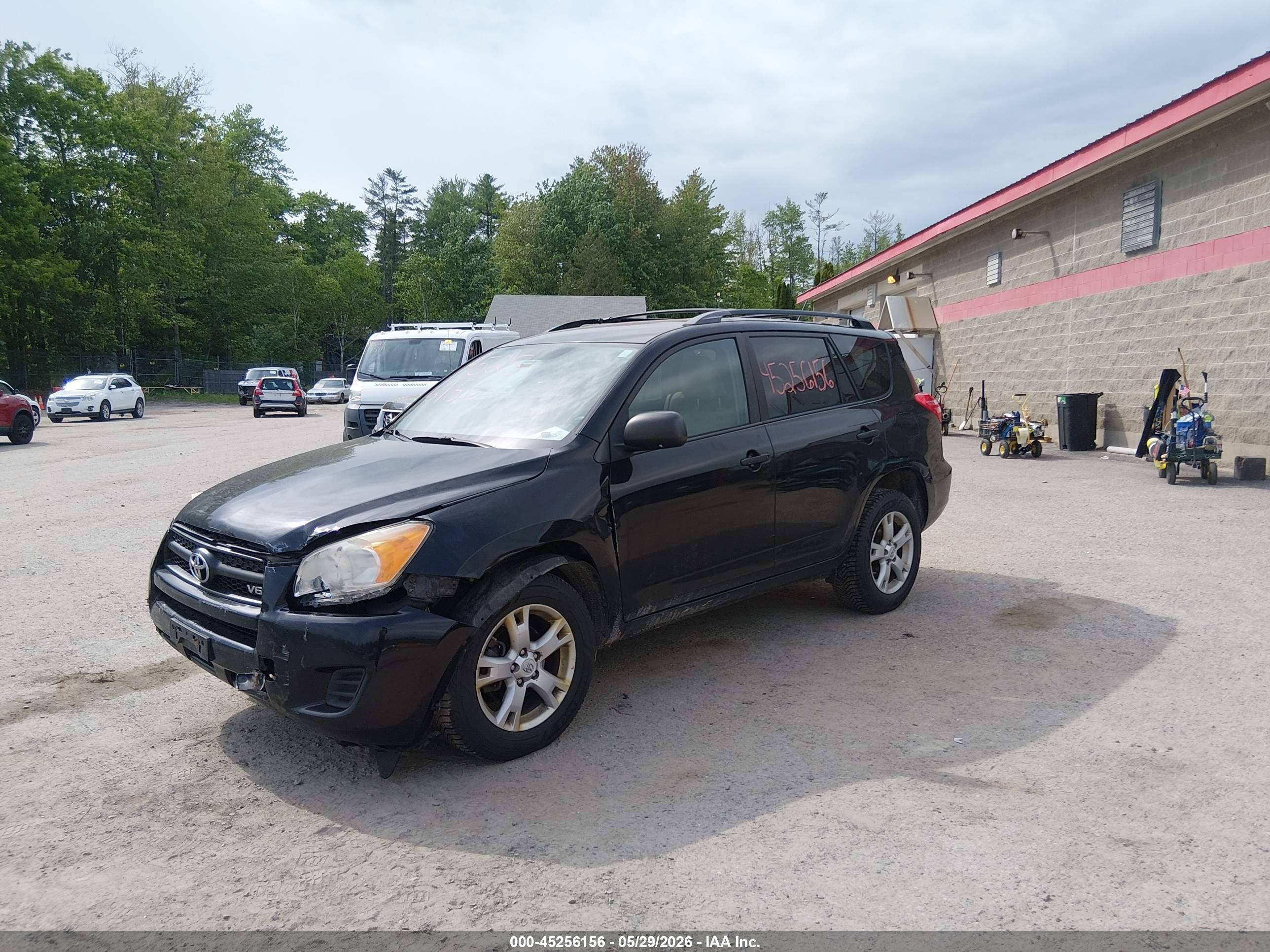 2012 Toyota Rav4 Base V6 Black vin: 2T3BK4DV2CW079347