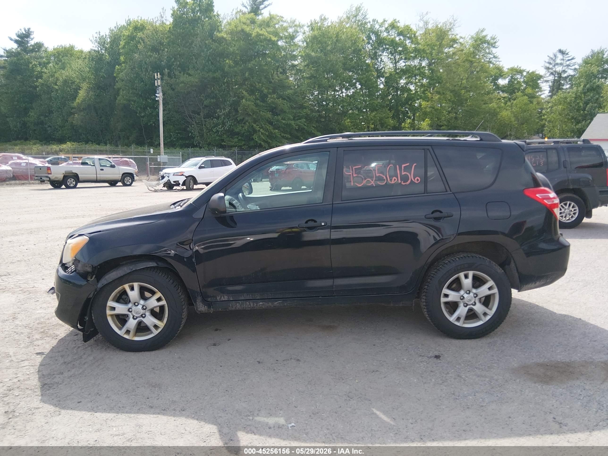 2012 Toyota Rav4 Base V6 Black vin: 2T3BK4DV2CW079347