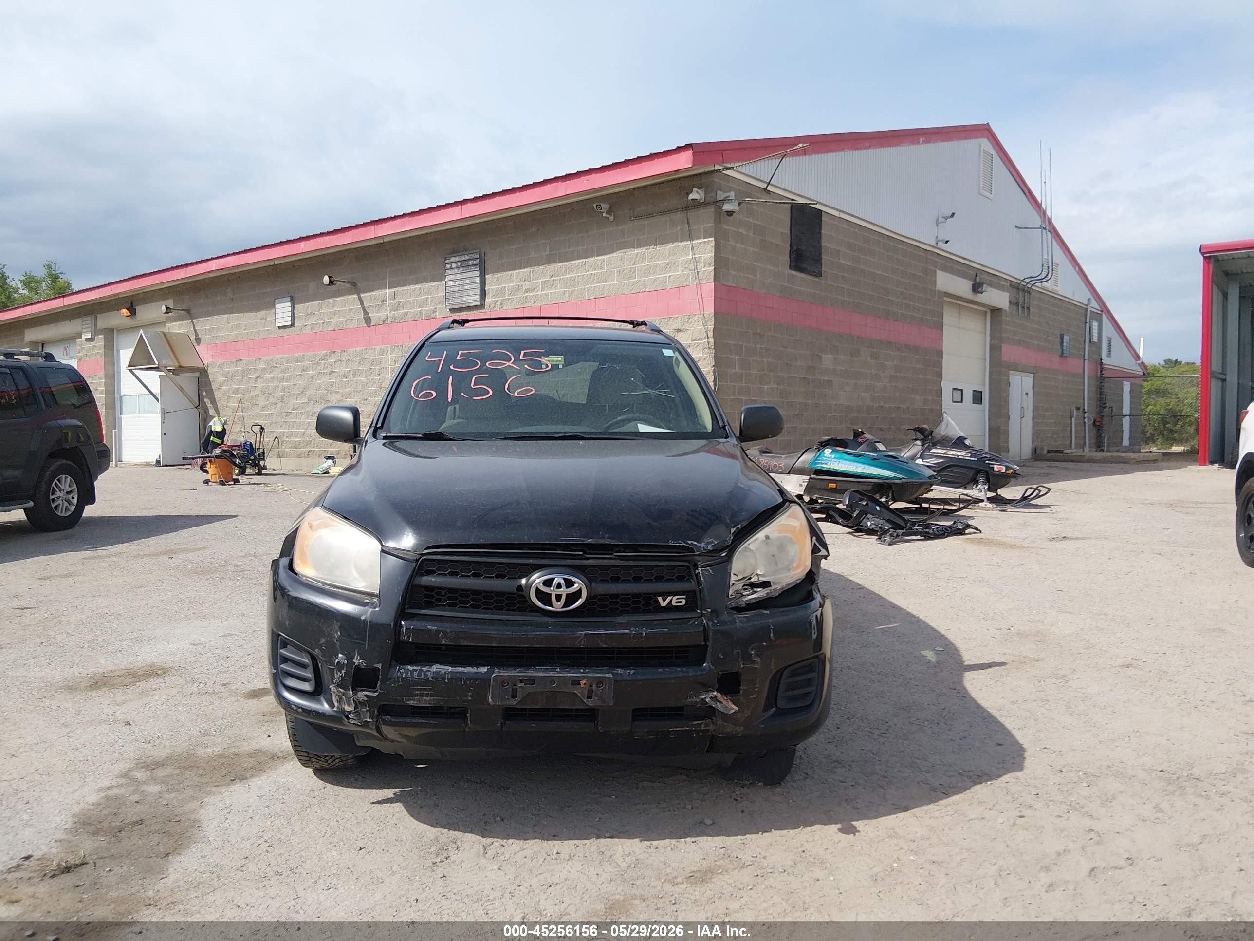 2012 Toyota Rav4 Base V6 Black vin: 2T3BK4DV2CW079347