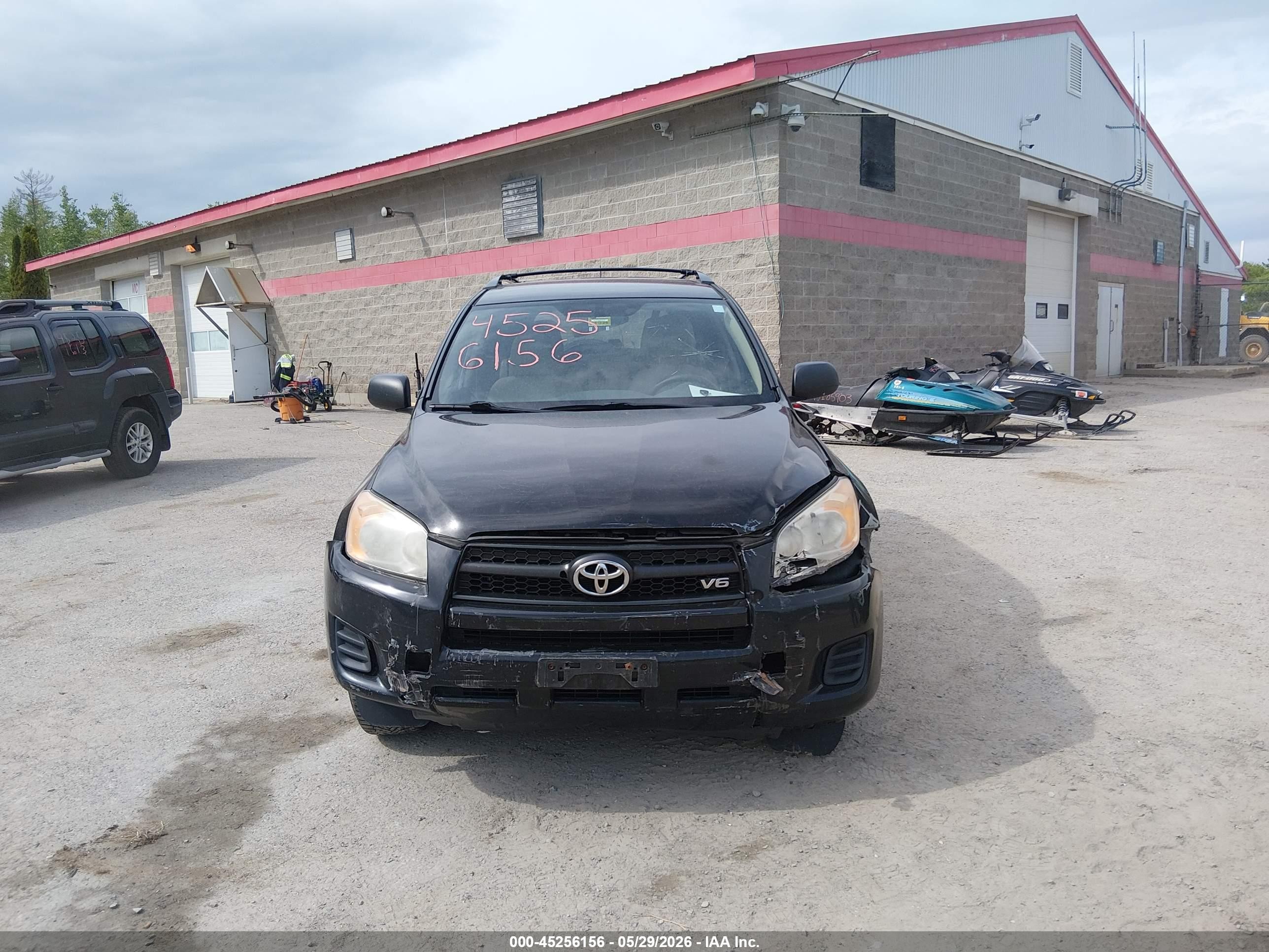 2012 Toyota Rav4 Base V6 Black vin: 2T3BK4DV2CW079347
