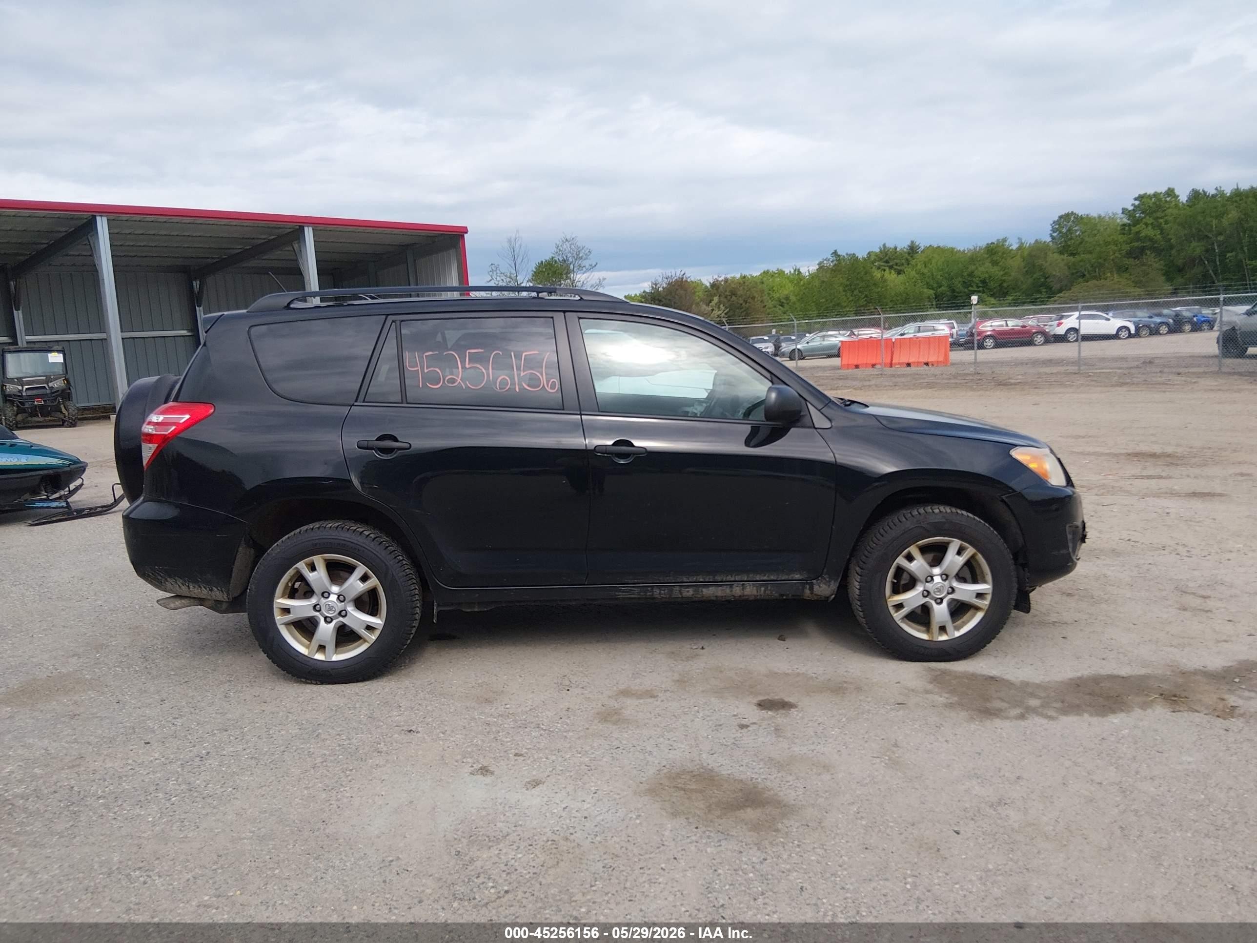 2012 Toyota Rav4 Base V6 Black vin: 2T3BK4DV2CW079347