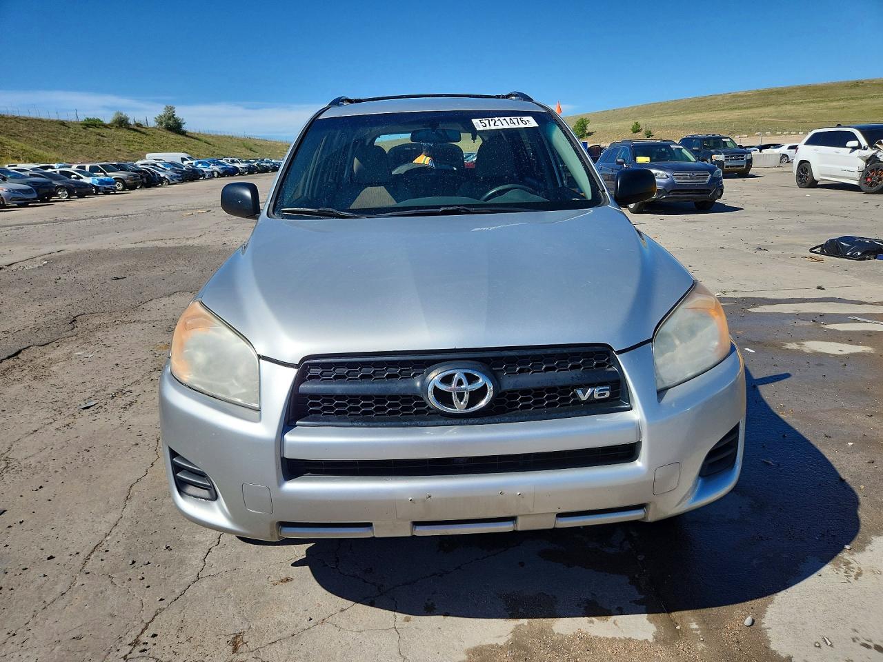 2010 Toyota Rav4 Base Silver vin: 2T3BK4DV3AW014360