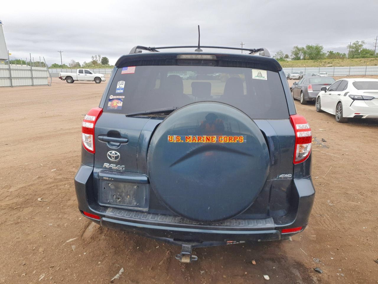 2011 Toyota Rav4 Blue vin: 2T3BK4DV3BW044413