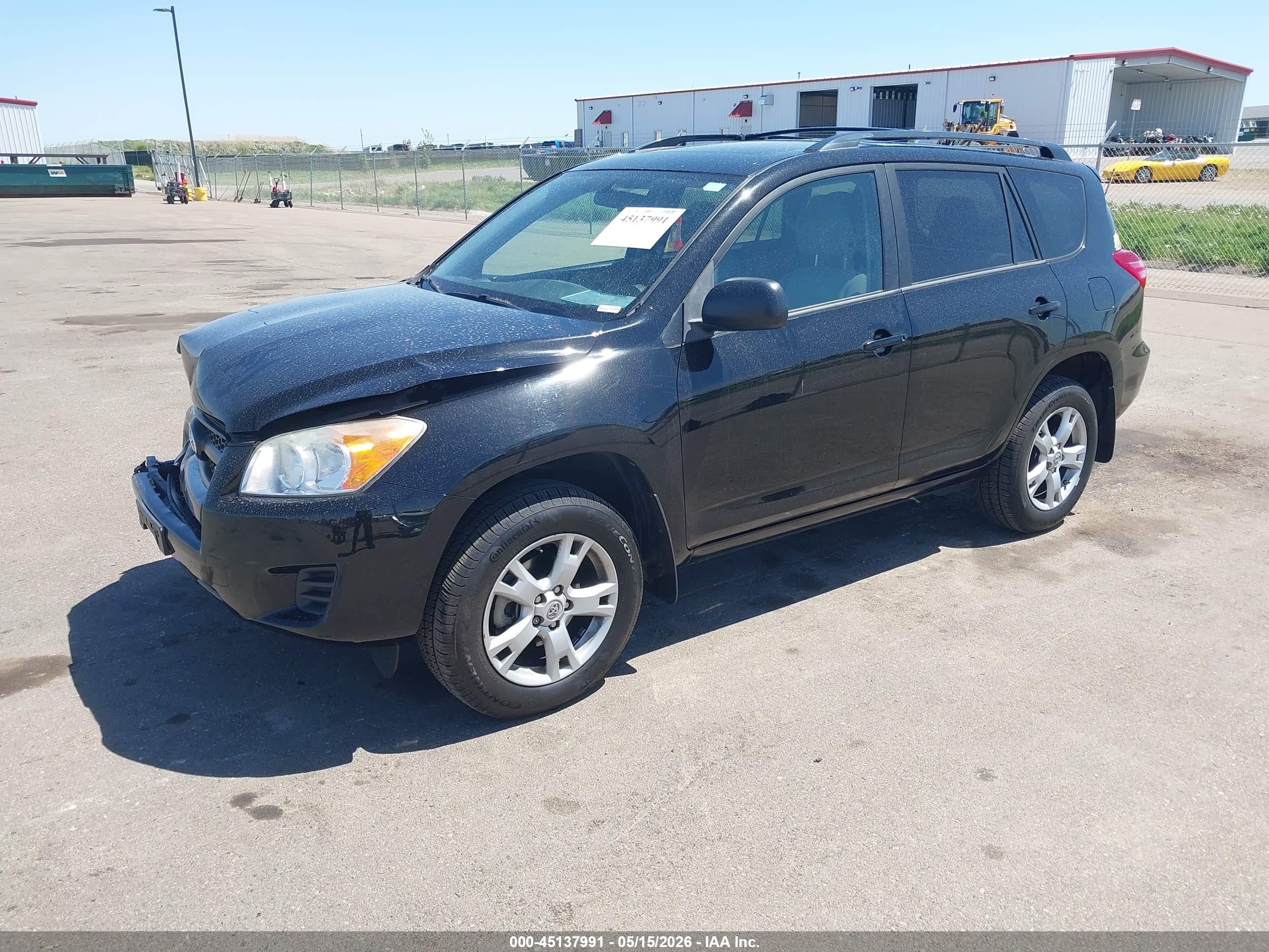 2012 Toyota Rav4 Base V6 Black vin: 2T3BK4DV3CW072360