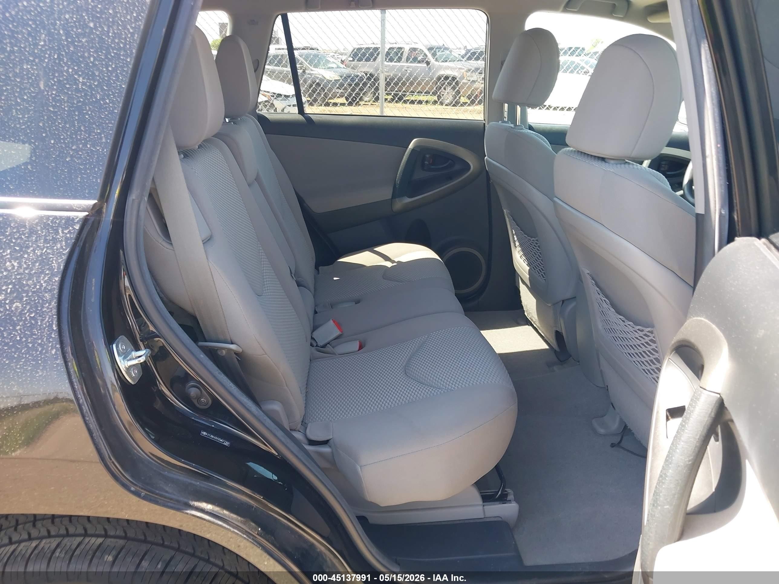 2012 Toyota Rav4 Base V6 Black vin: 2T3BK4DV3CW072360