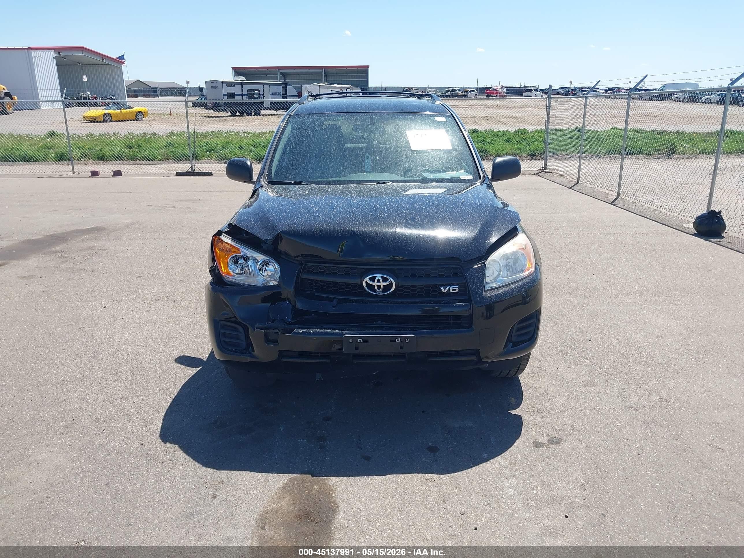 2012 Toyota Rav4 Base V6 Black vin: 2T3BK4DV3CW072360