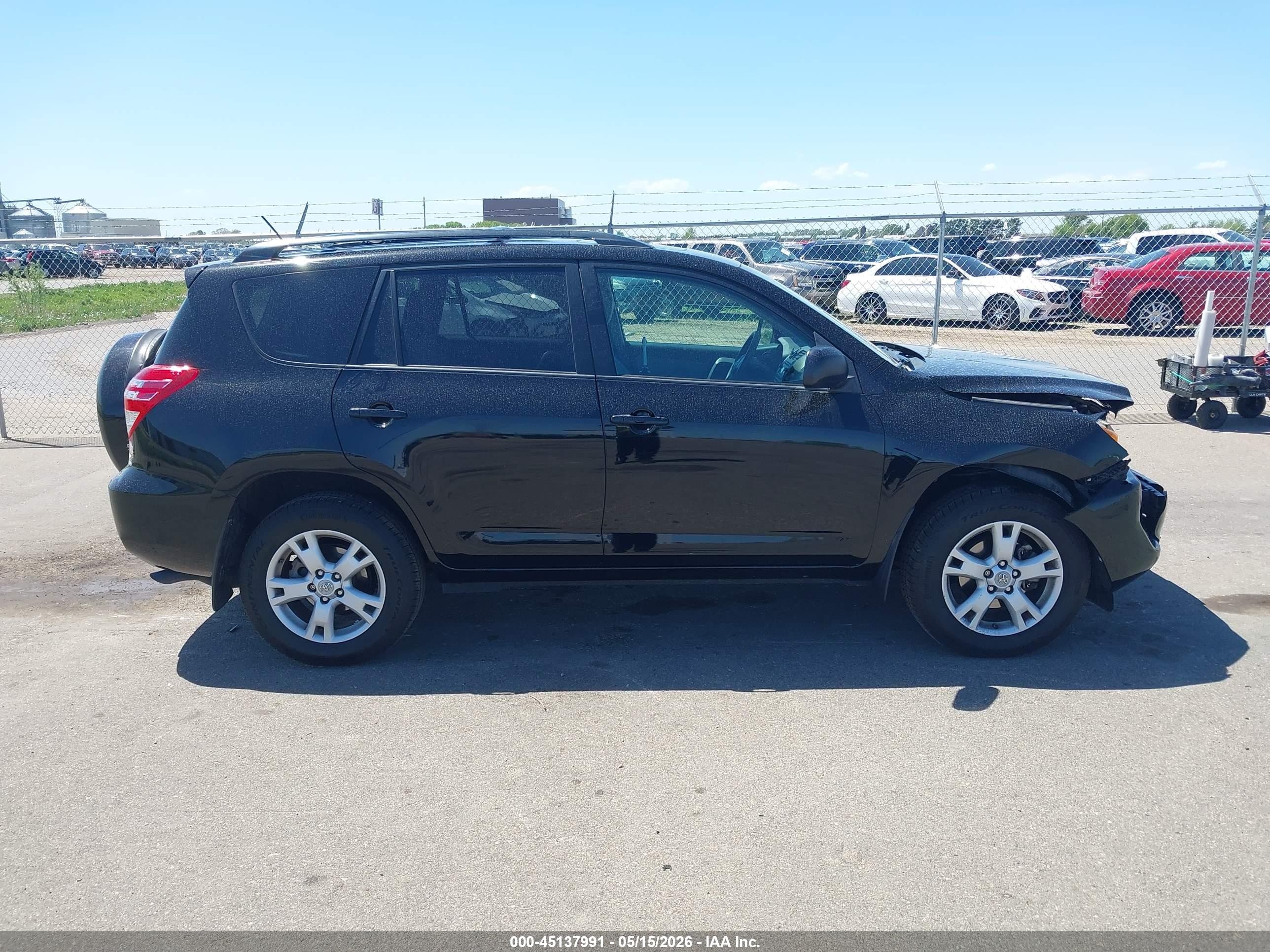 2012 Toyota Rav4 Base V6 Black vin: 2T3BK4DV3CW072360