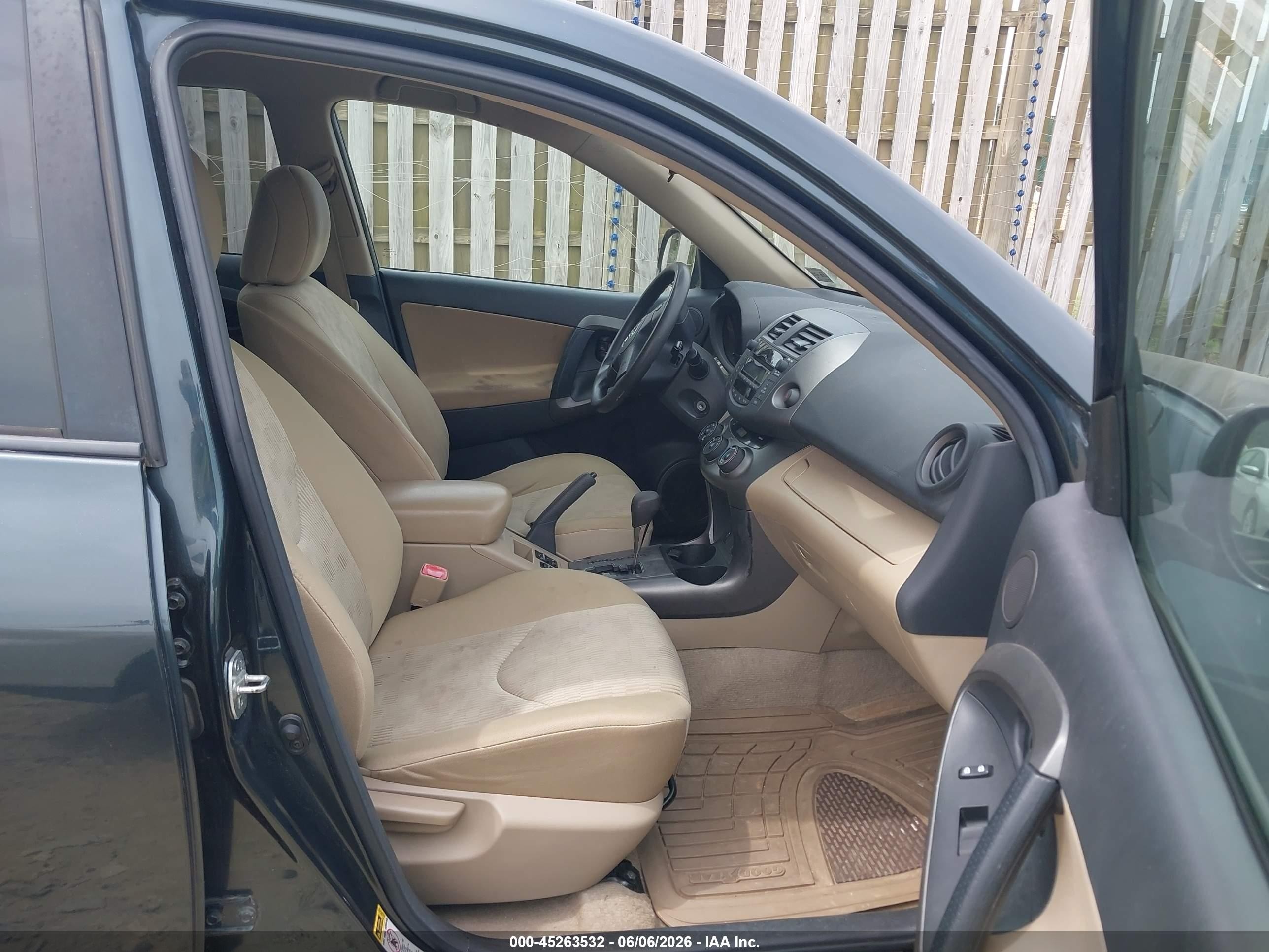 2010 Toyota Rav4 Base V6 Green vin: 2T3BK4DV4AW018434