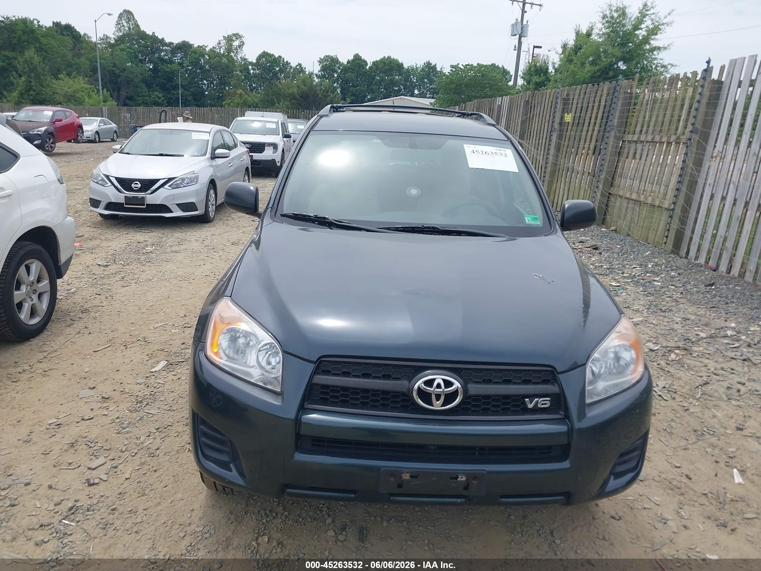 2010 Toyota Rav4 Base V6 Green vin: 2T3BK4DV4AW018434