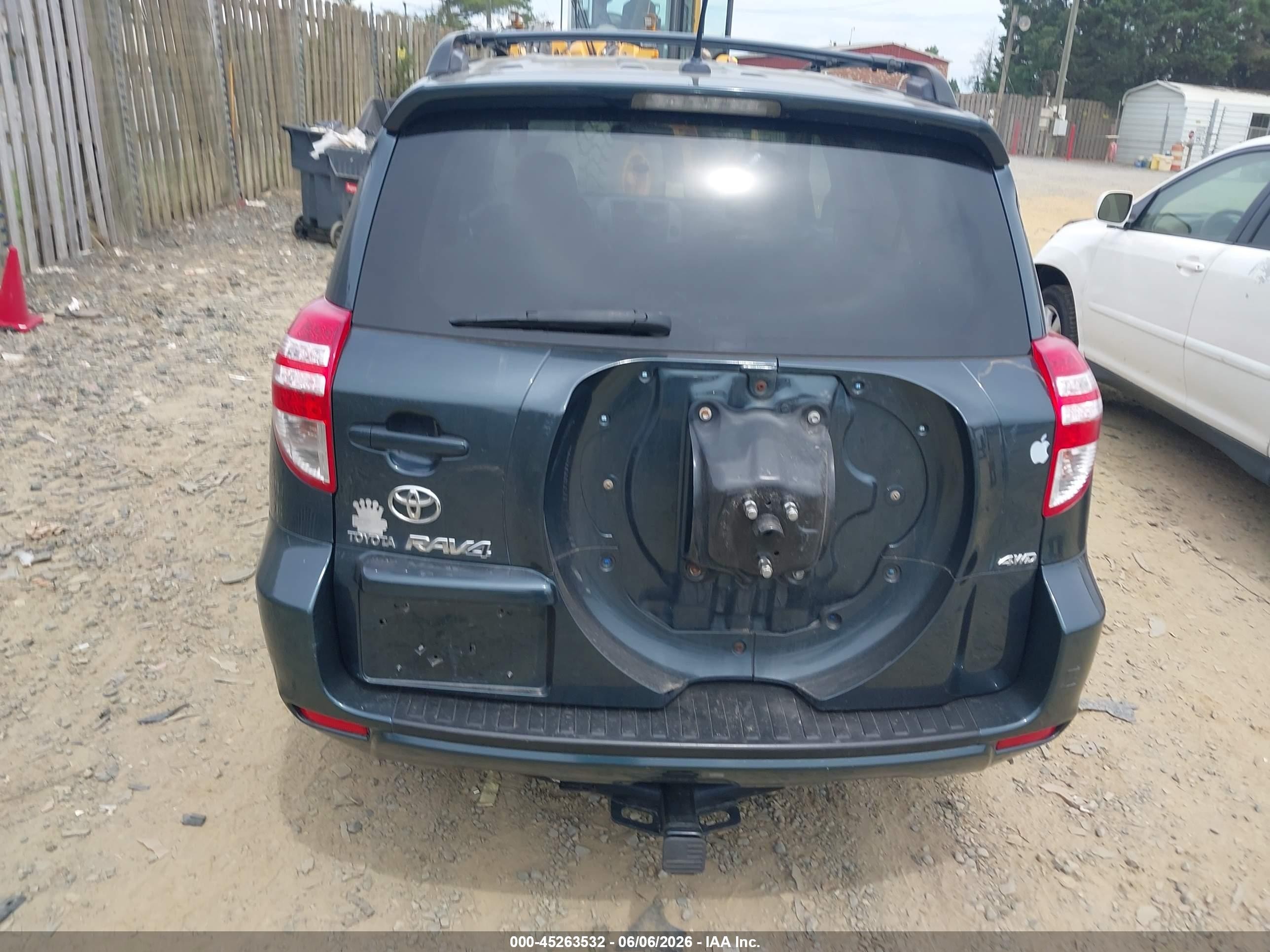 2010 Toyota Rav4 Base V6 Green vin: 2T3BK4DV4AW018434