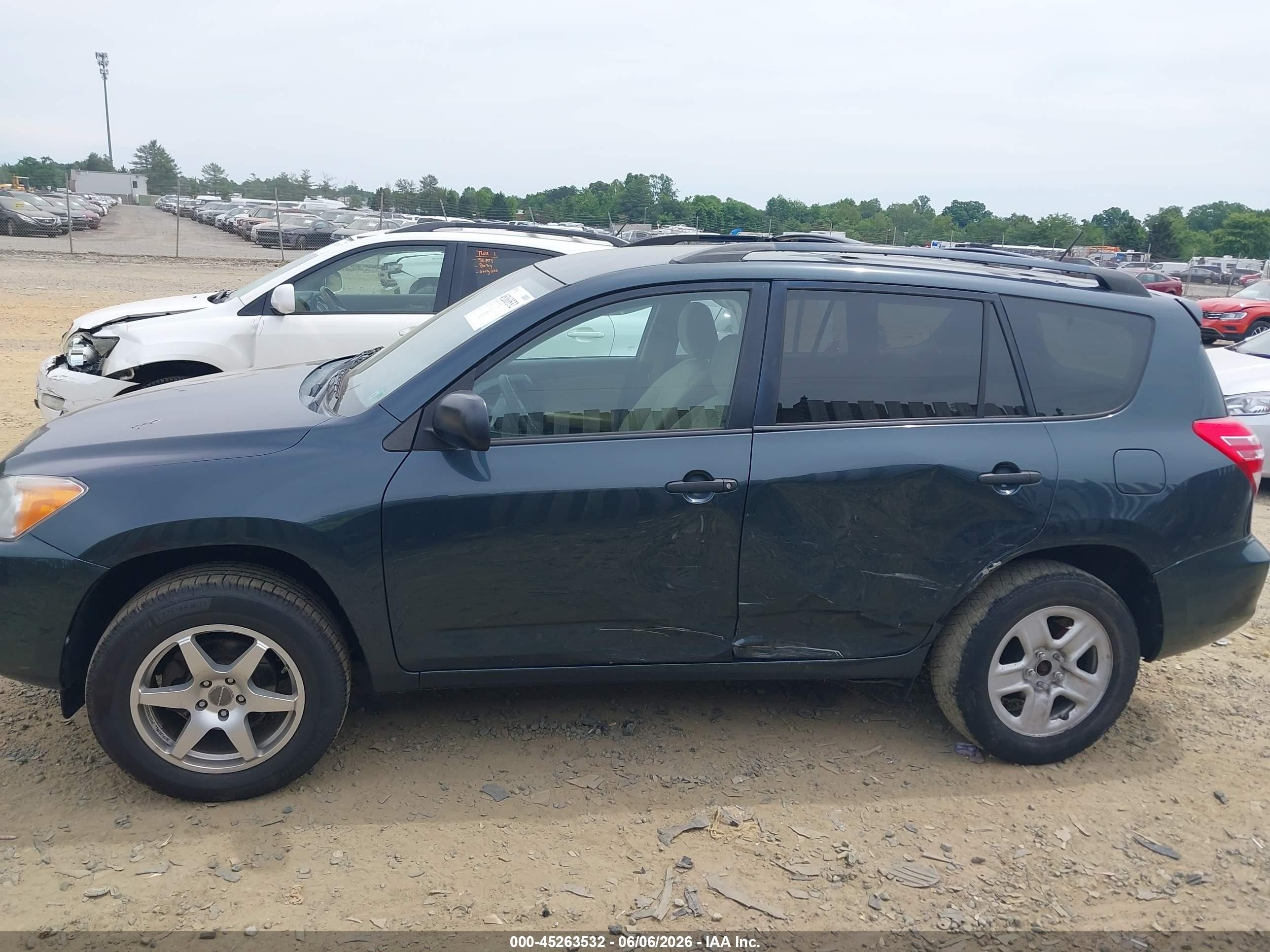 2010 Toyota Rav4 Base V6 Green vin: 2T3BK4DV4AW018434