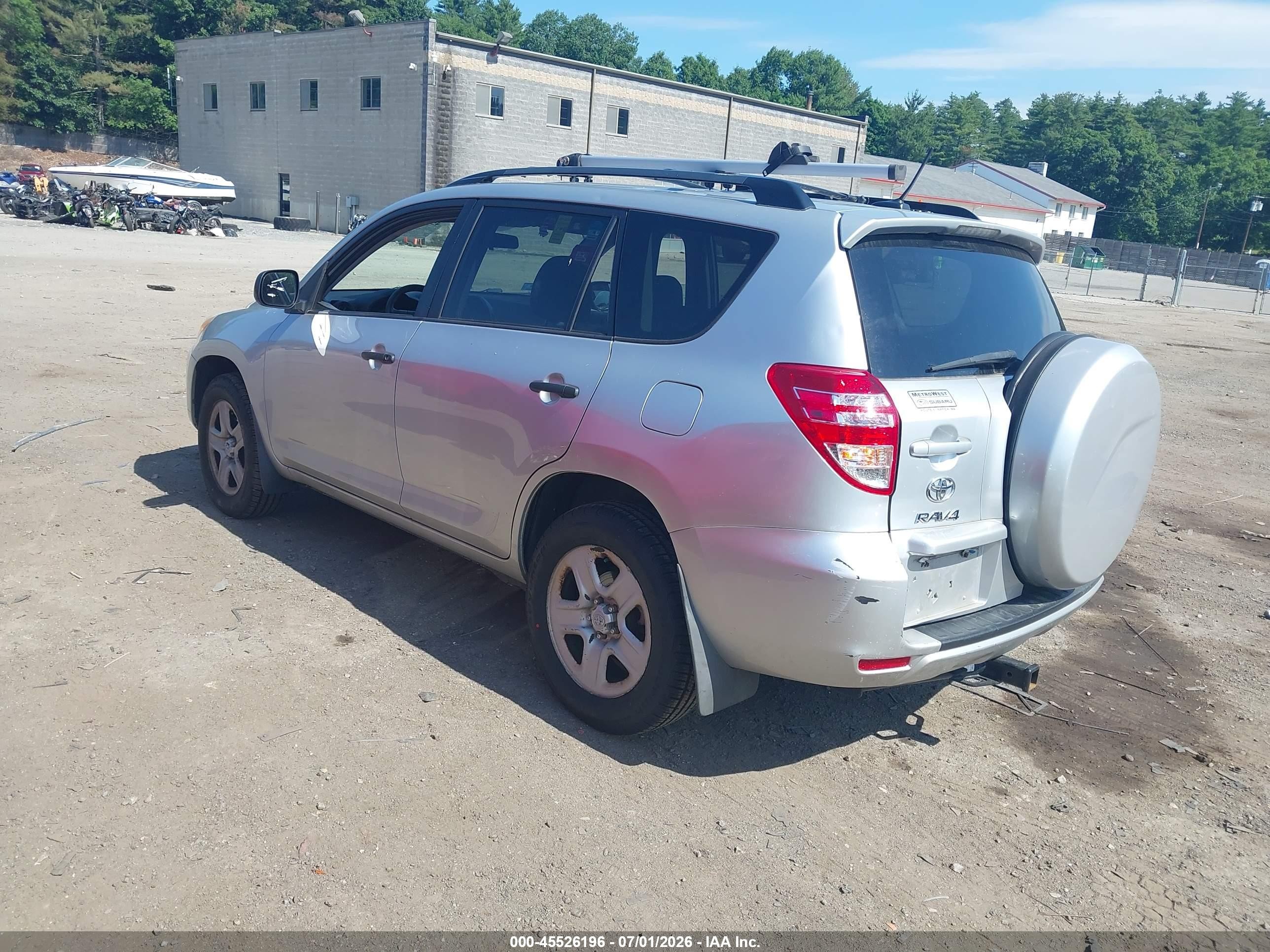 2011 Toyota Rav4 Base V6 Silver vin: 2T3BK4DV4BW056666