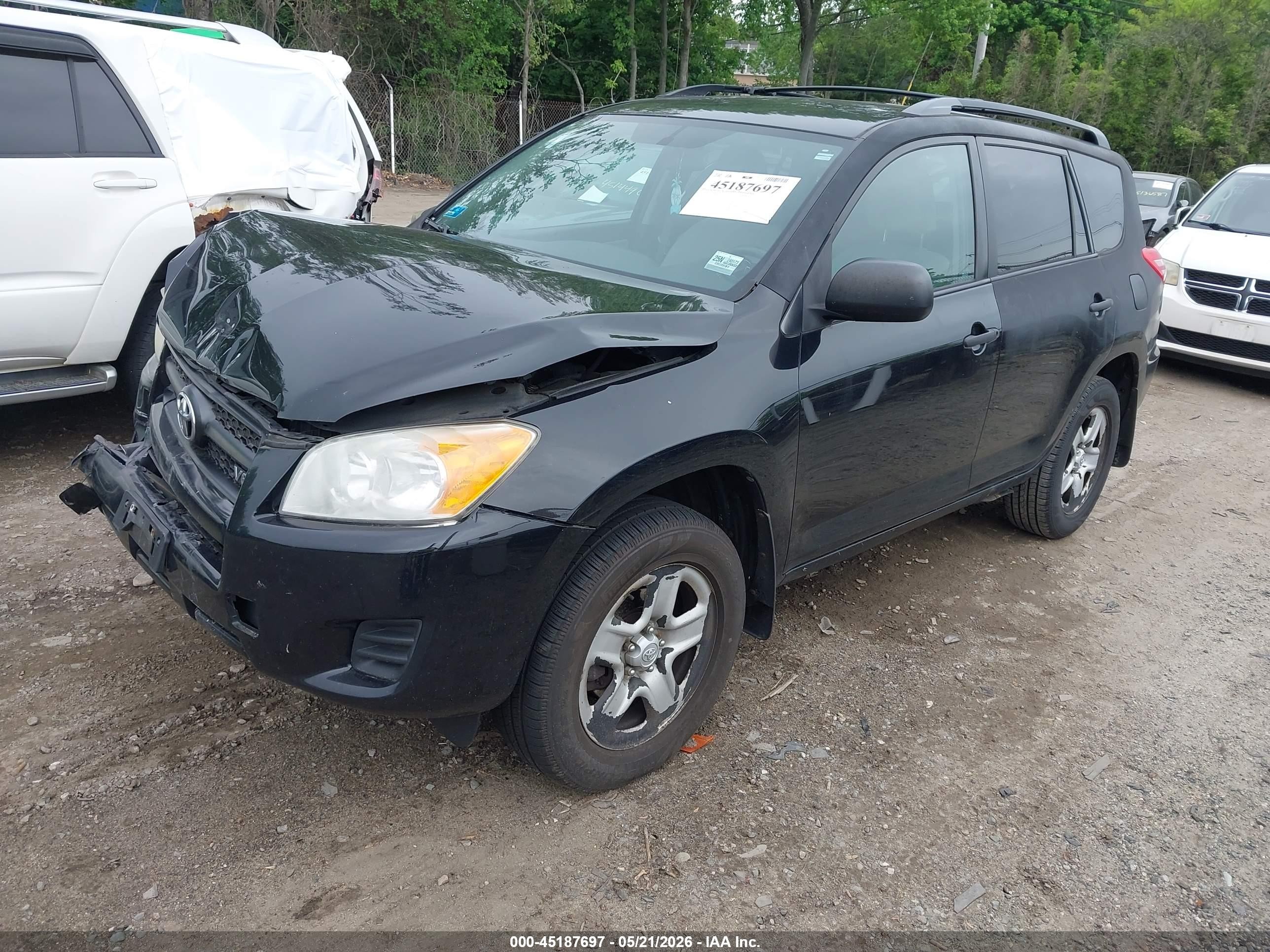 2012 Toyota Rav4 Base V6 Black vin: 2T3BK4DV4CW065711