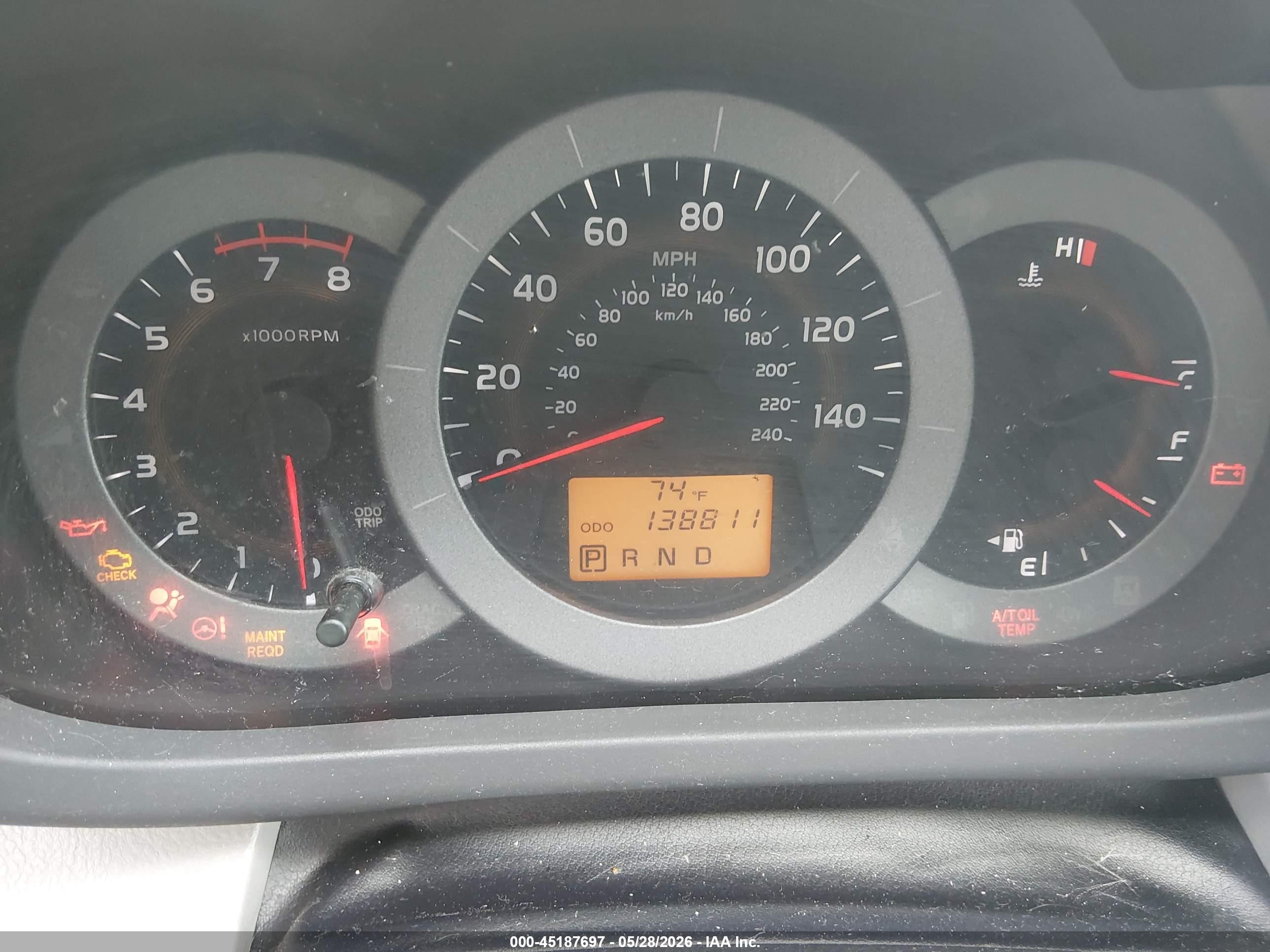 2012 Toyota Rav4 Base V6 Black vin: 2T3BK4DV4CW065711