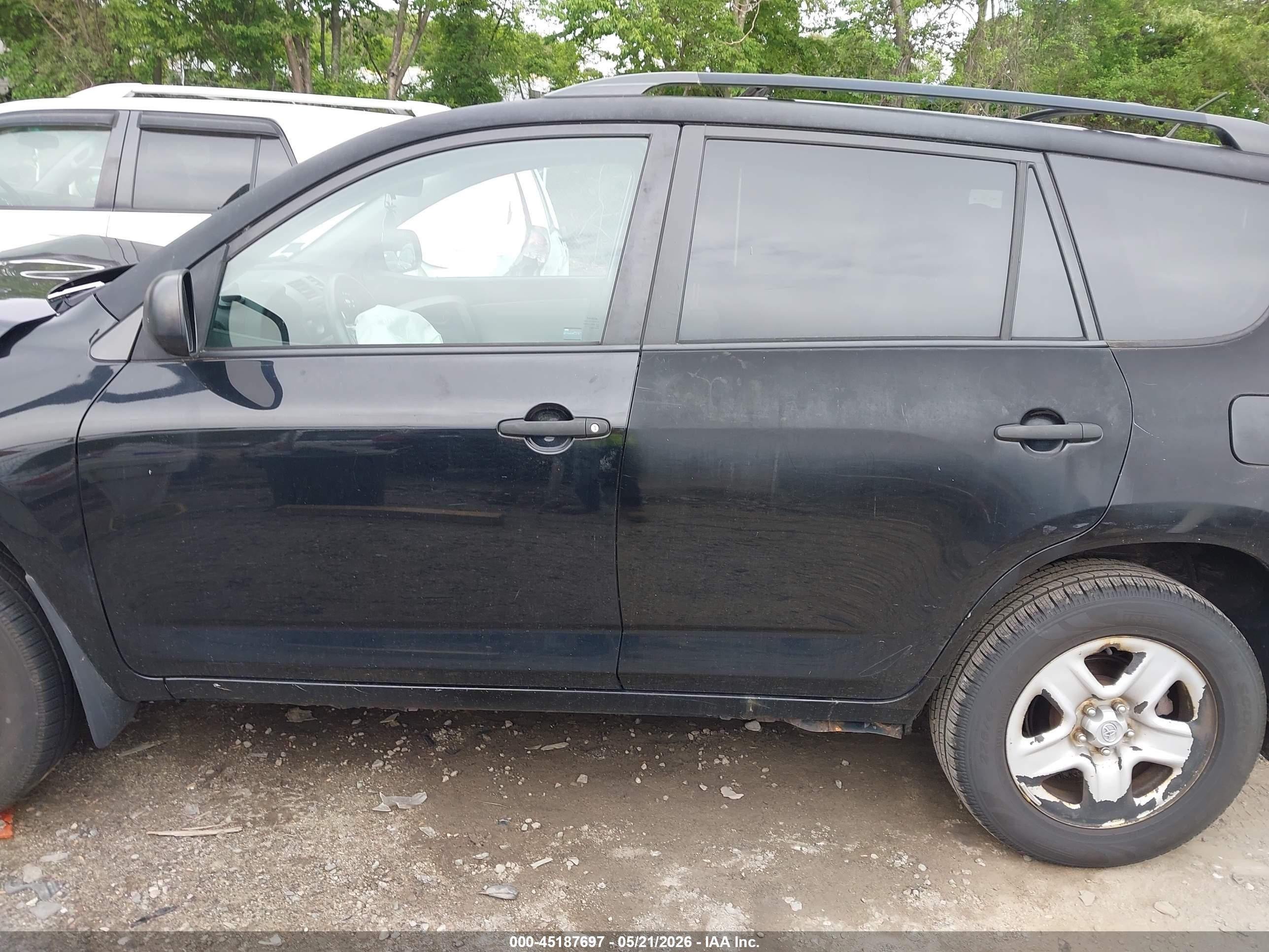2012 Toyota Rav4 Base V6 Black vin: 2T3BK4DV4CW065711