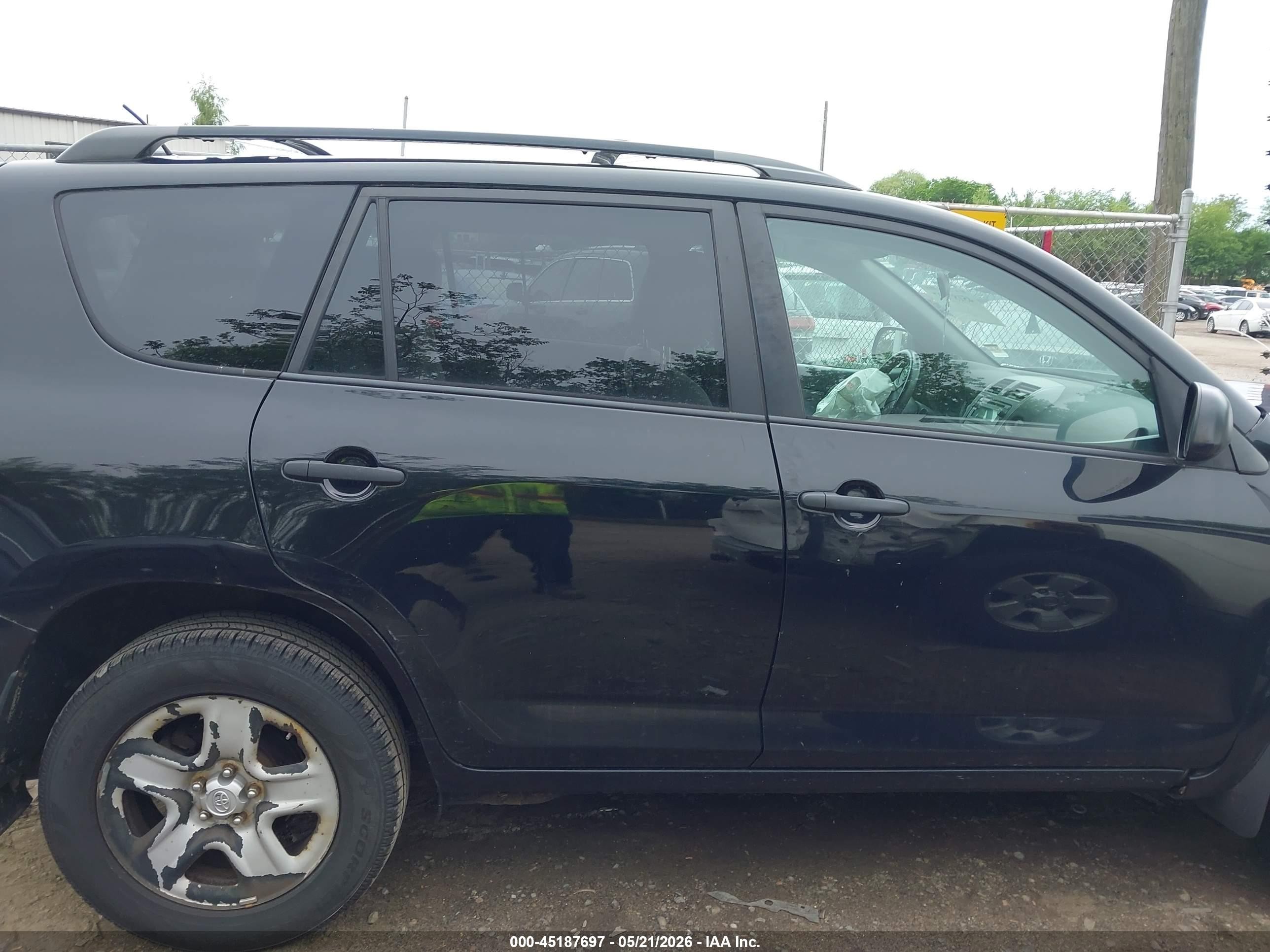 2012 Toyota Rav4 Base V6 Black vin: 2T3BK4DV4CW065711