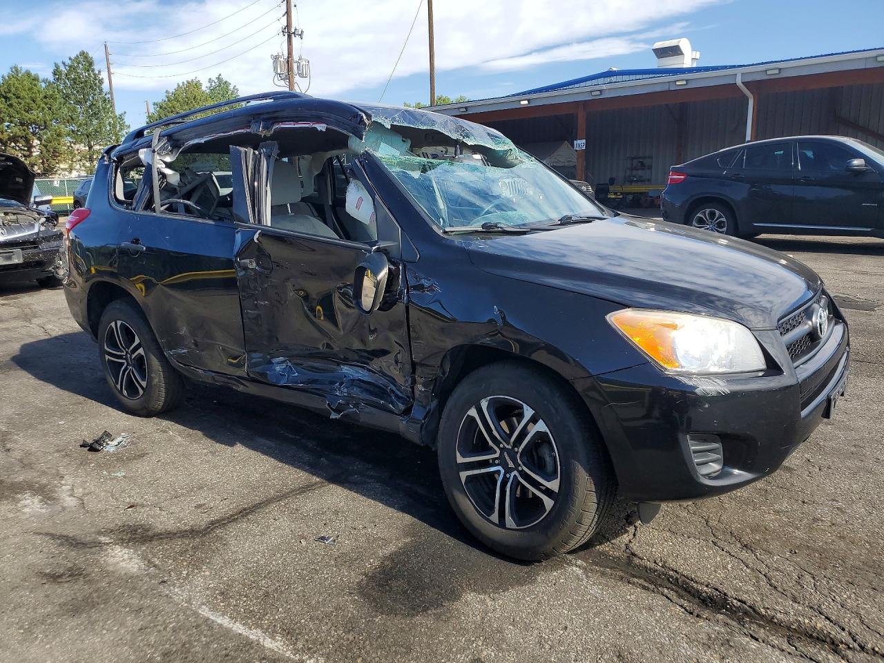 2012 Toyota Rav4 Base Черный vin: 2T3BK4DV4CW068060