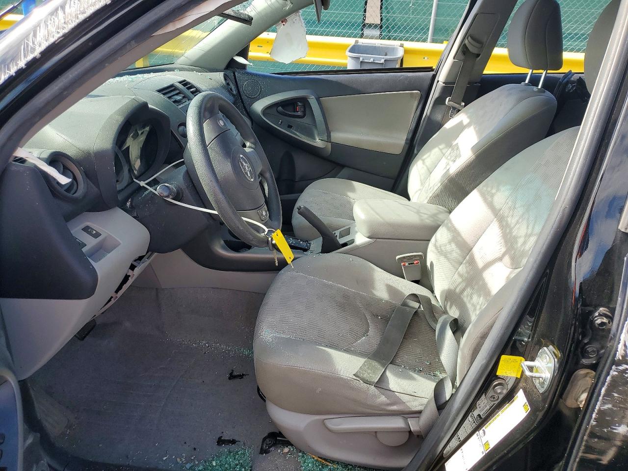 2012 Toyota Rav4 Base Черный vin: 2T3BK4DV4CW068060