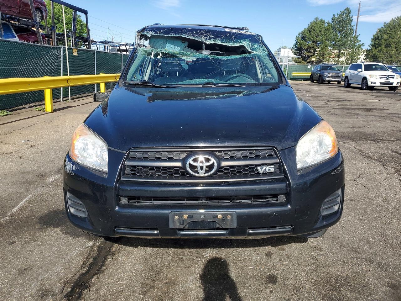 2012 Toyota Rav4 Base Черный vin: 2T3BK4DV4CW068060