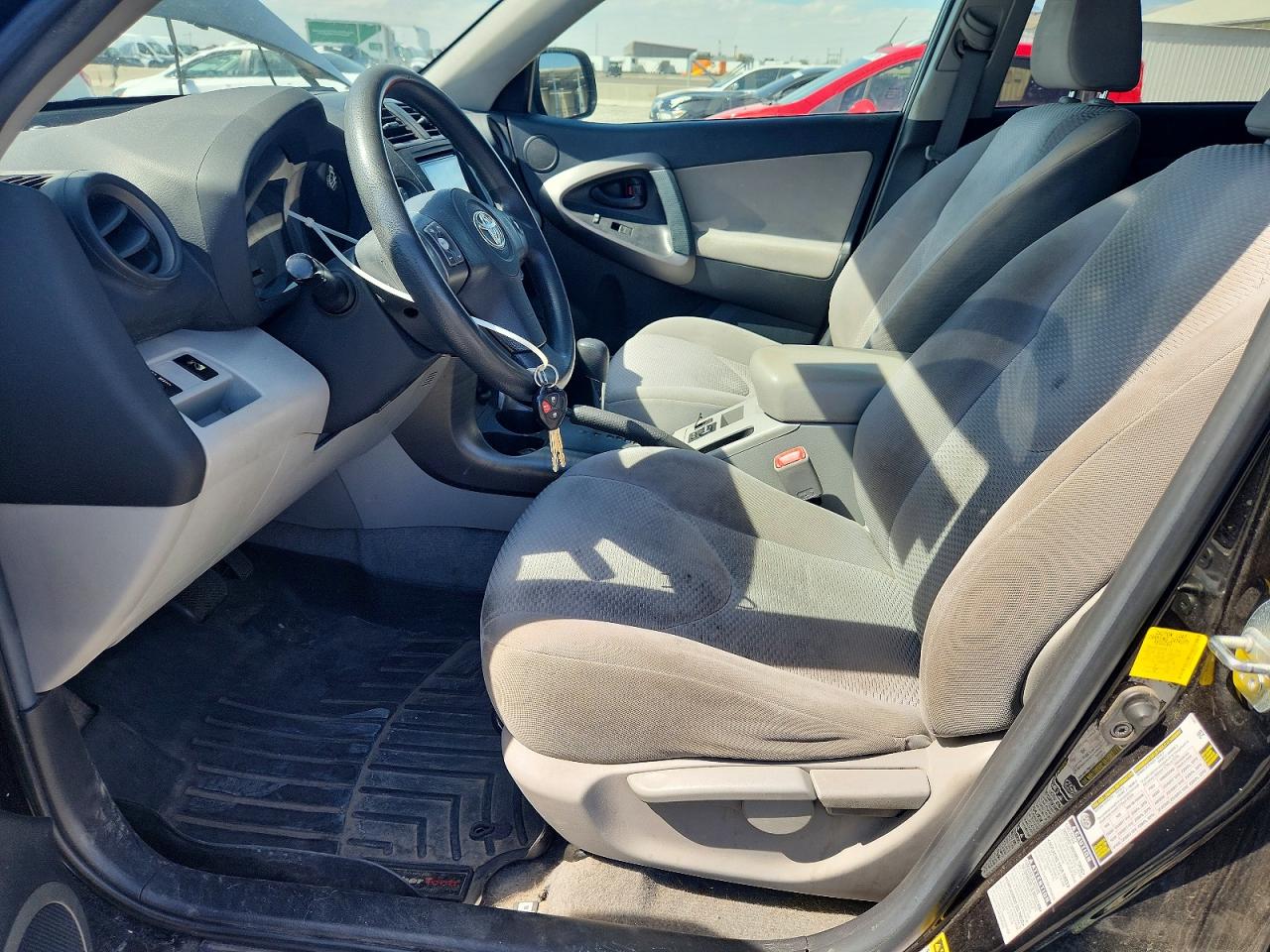 2012 Toyota Rav4 Base Black vin: 2T3BK4DV4CW090351
