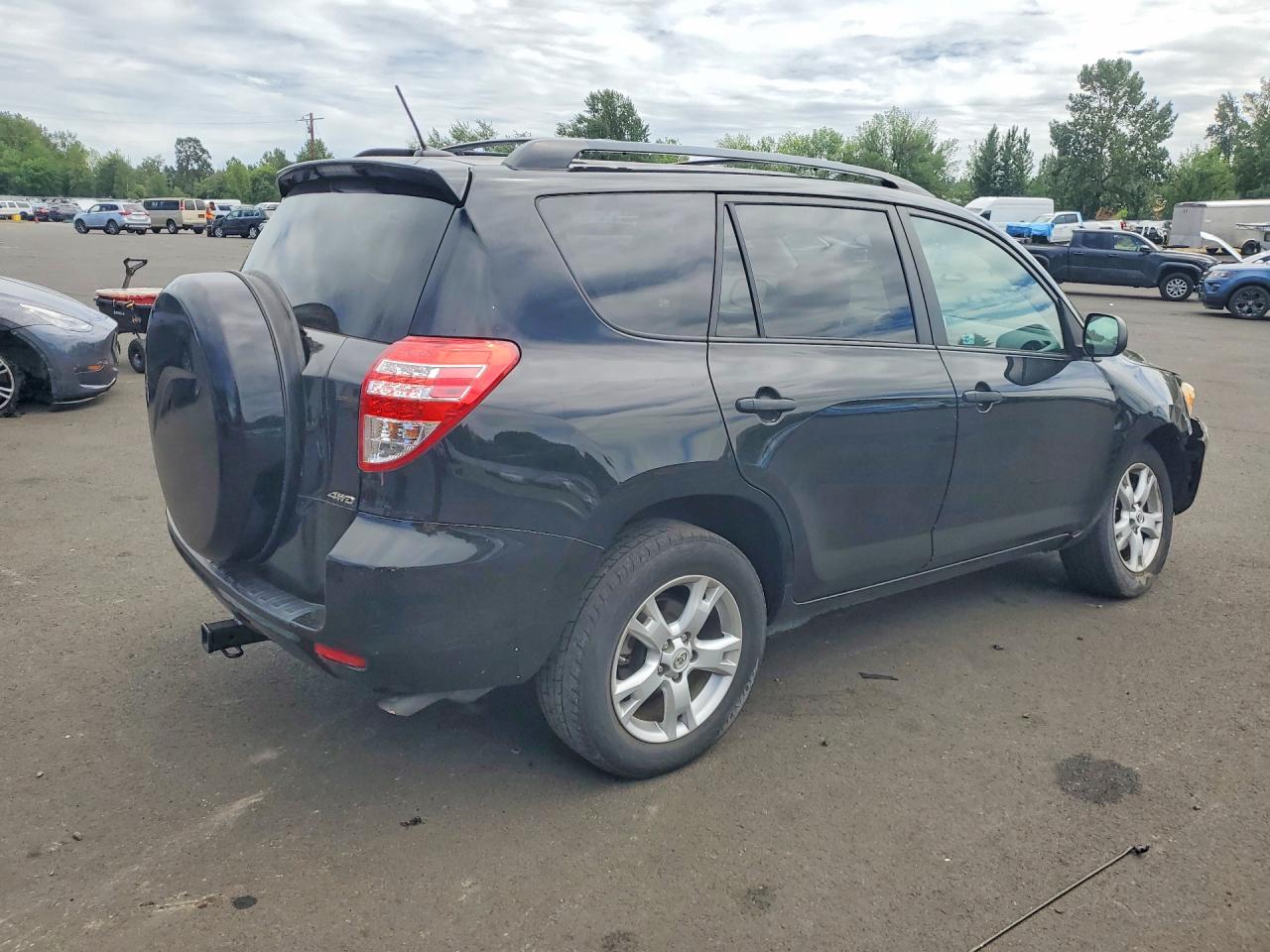 2010 Toyota Rav4 Base Black vin: 2T3BK4DV5AW018300