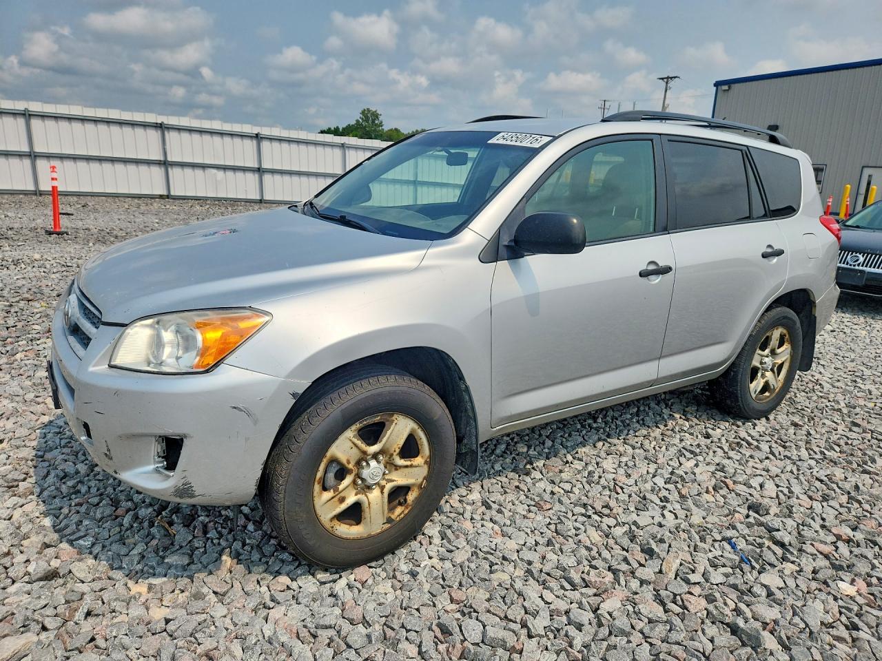 2010 Toyota Rav4 Base Silver vin: 2T3BK4DV5AW029975