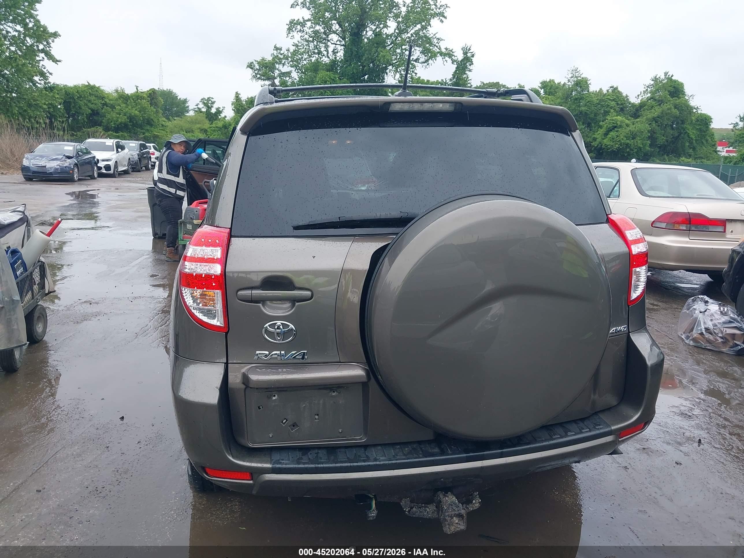 2012 Toyota Rav4 Base V6 Dark Blue vin: 2T3BK4DV5CW078595