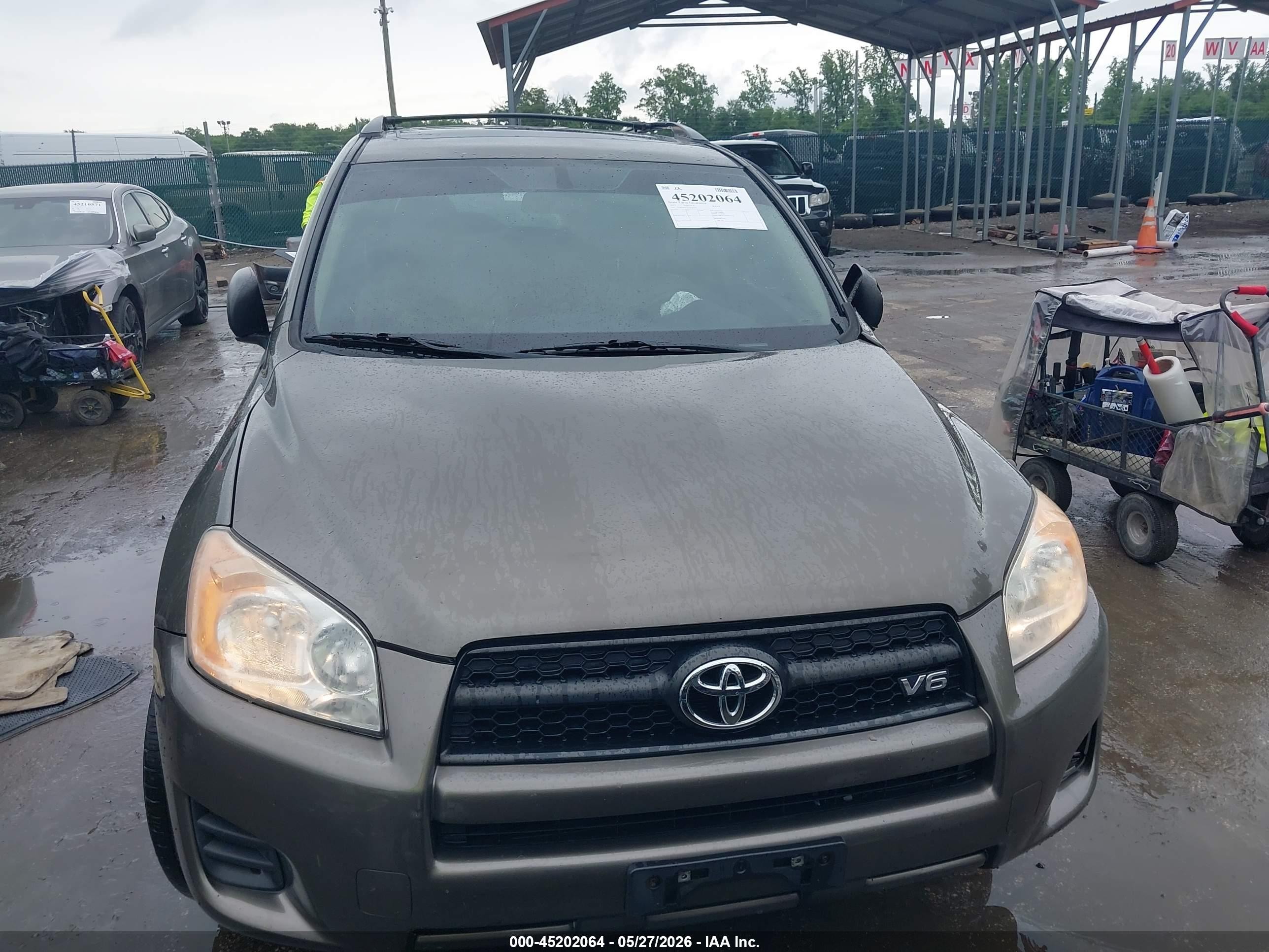 2012 Toyota Rav4 Base V6 Dark Blue vin: 2T3BK4DV5CW078595