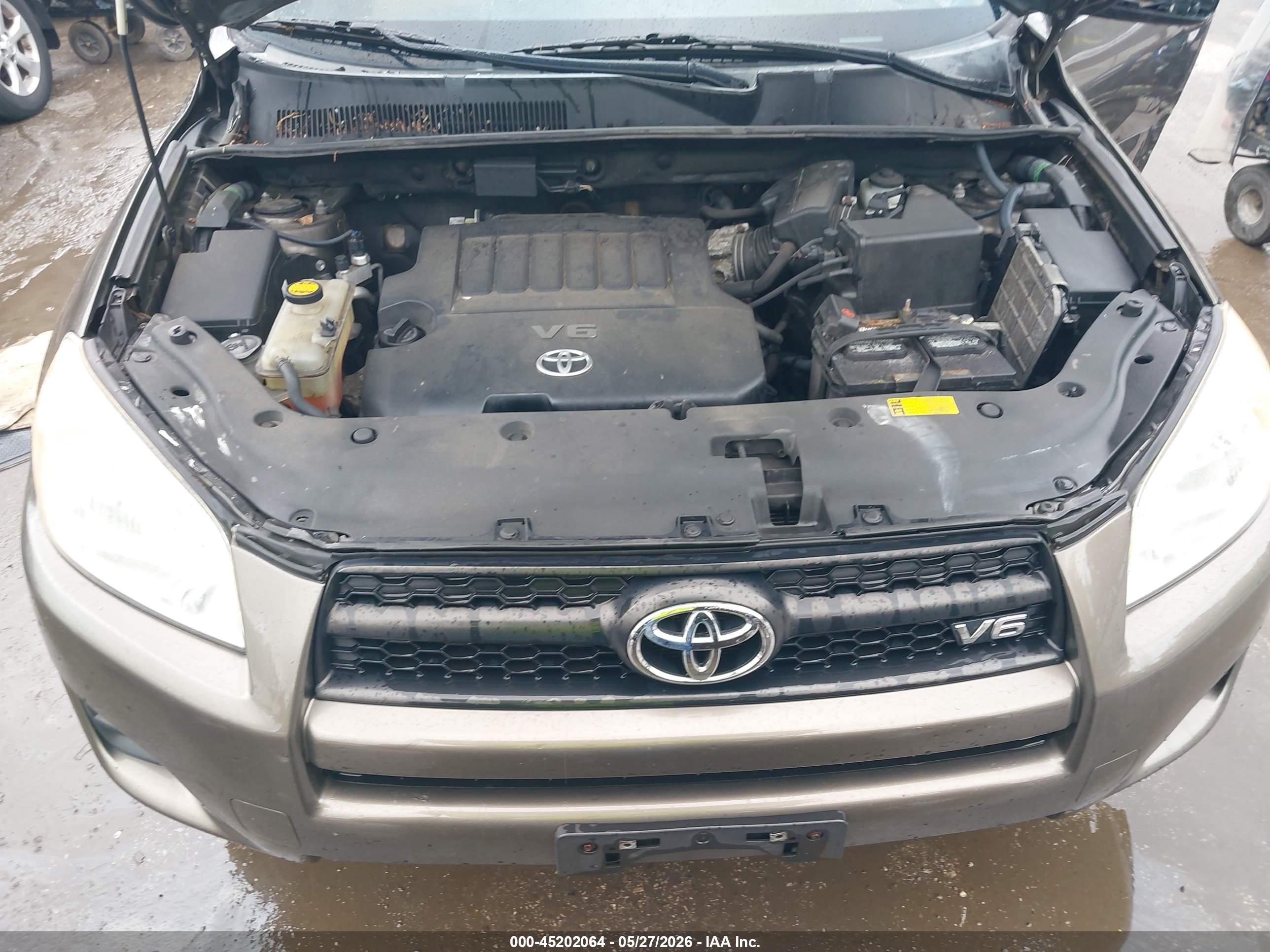 2012 Toyota Rav4 Base V6 Dark Blue vin: 2T3BK4DV5CW078595