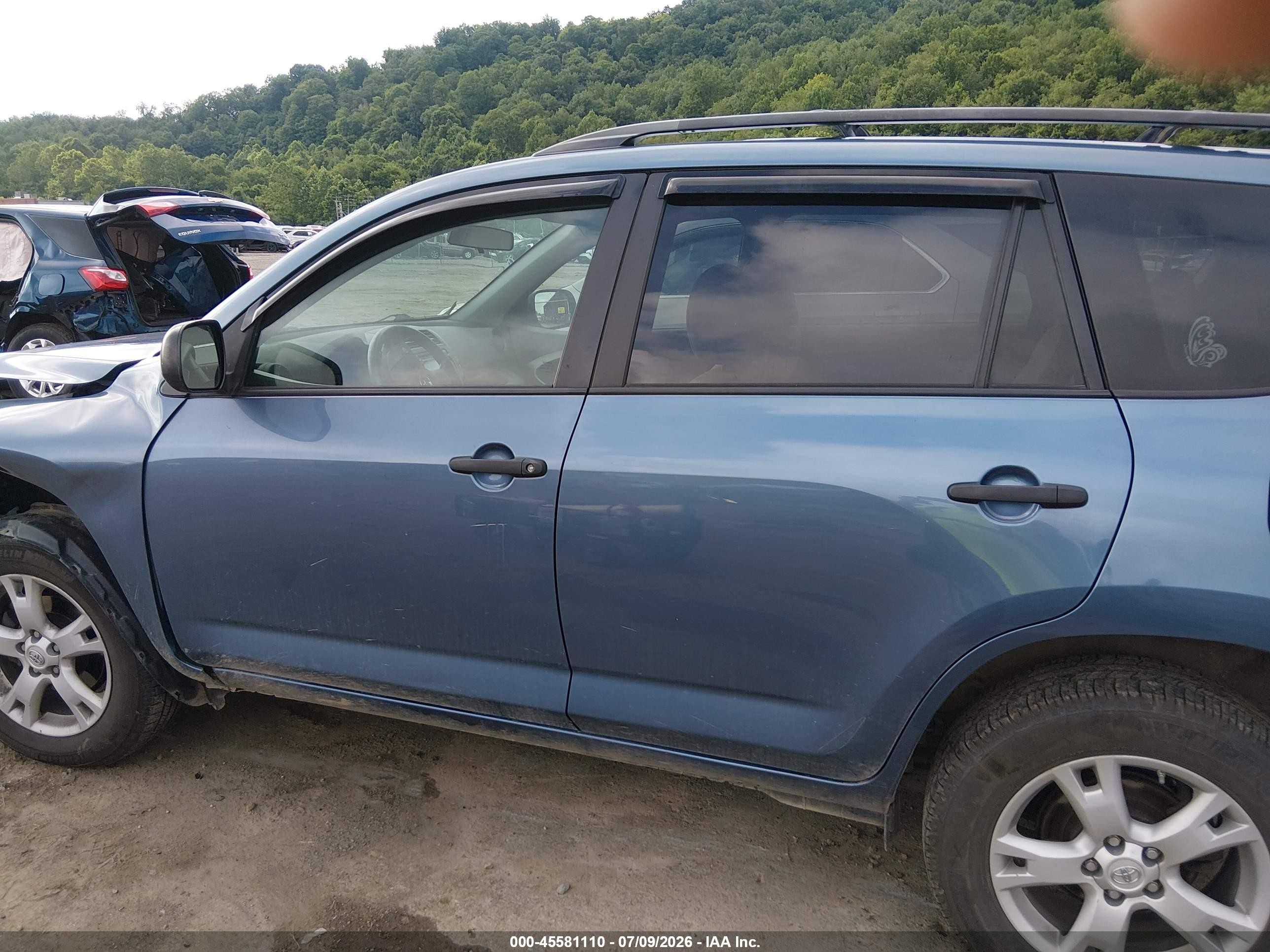 2012 Toyota Rav4 Base V6 Blue vin: 2T3BK4DV5CW088219