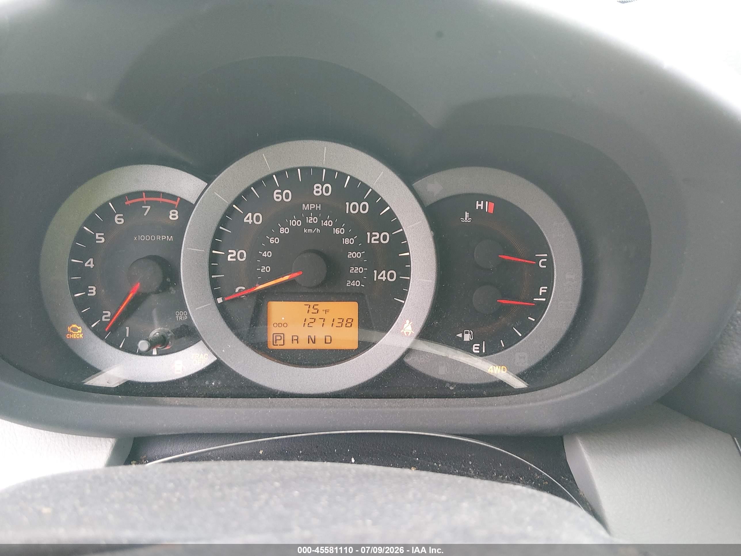2012 Toyota Rav4 Base V6 Blue vin: 2T3BK4DV5CW088219