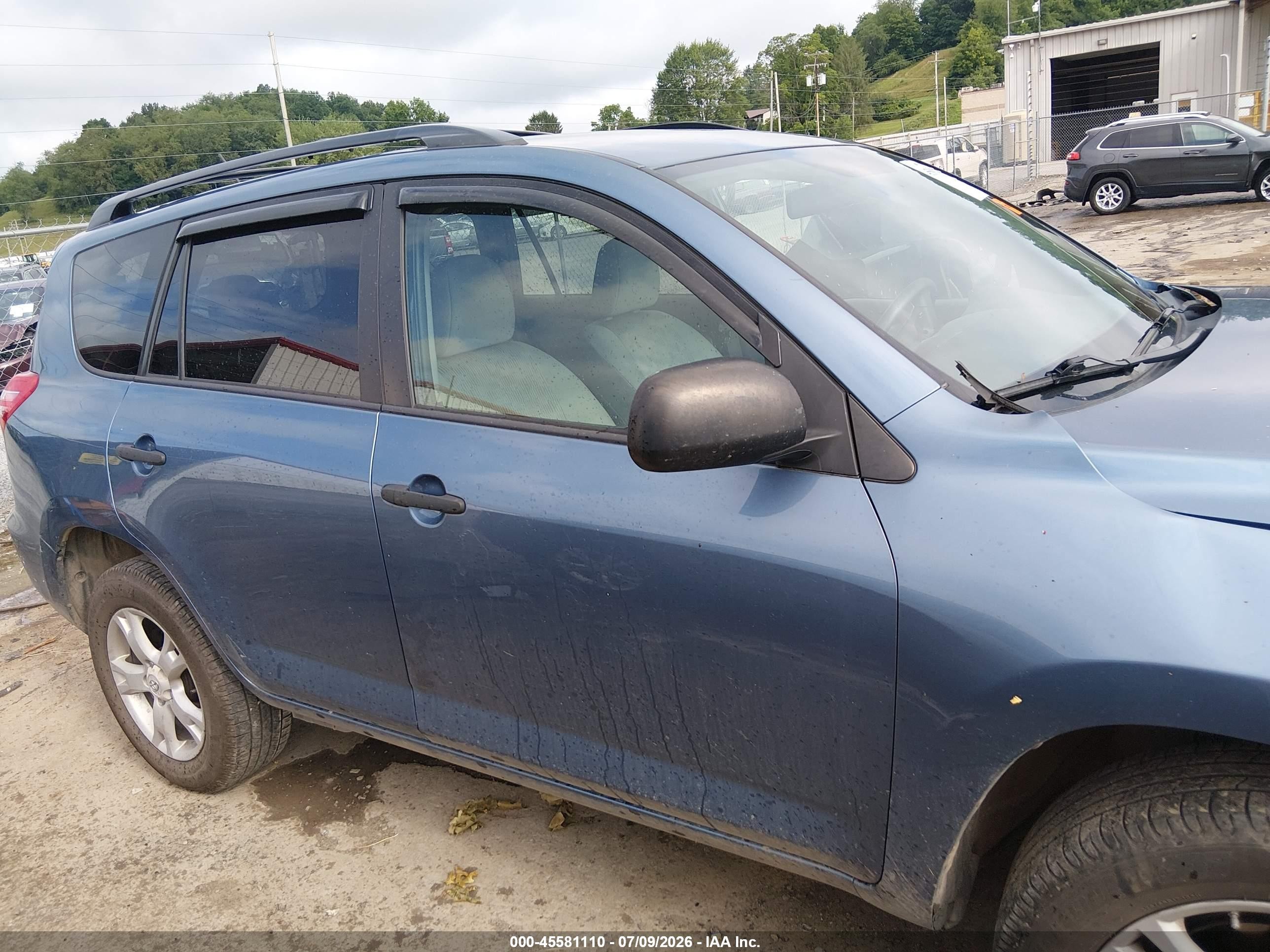 2012 Toyota Rav4 Base V6 Blue vin: 2T3BK4DV5CW088219