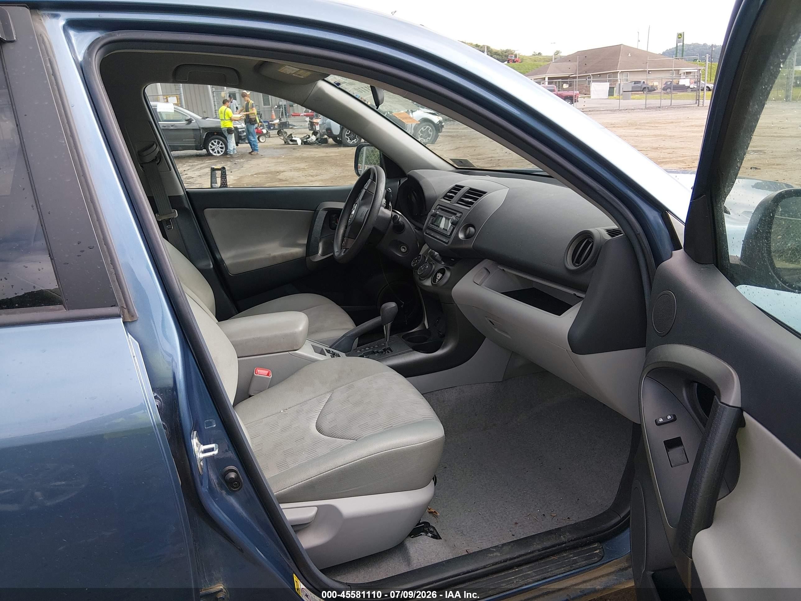 2012 Toyota Rav4 Base V6 Blue vin: 2T3BK4DV5CW088219